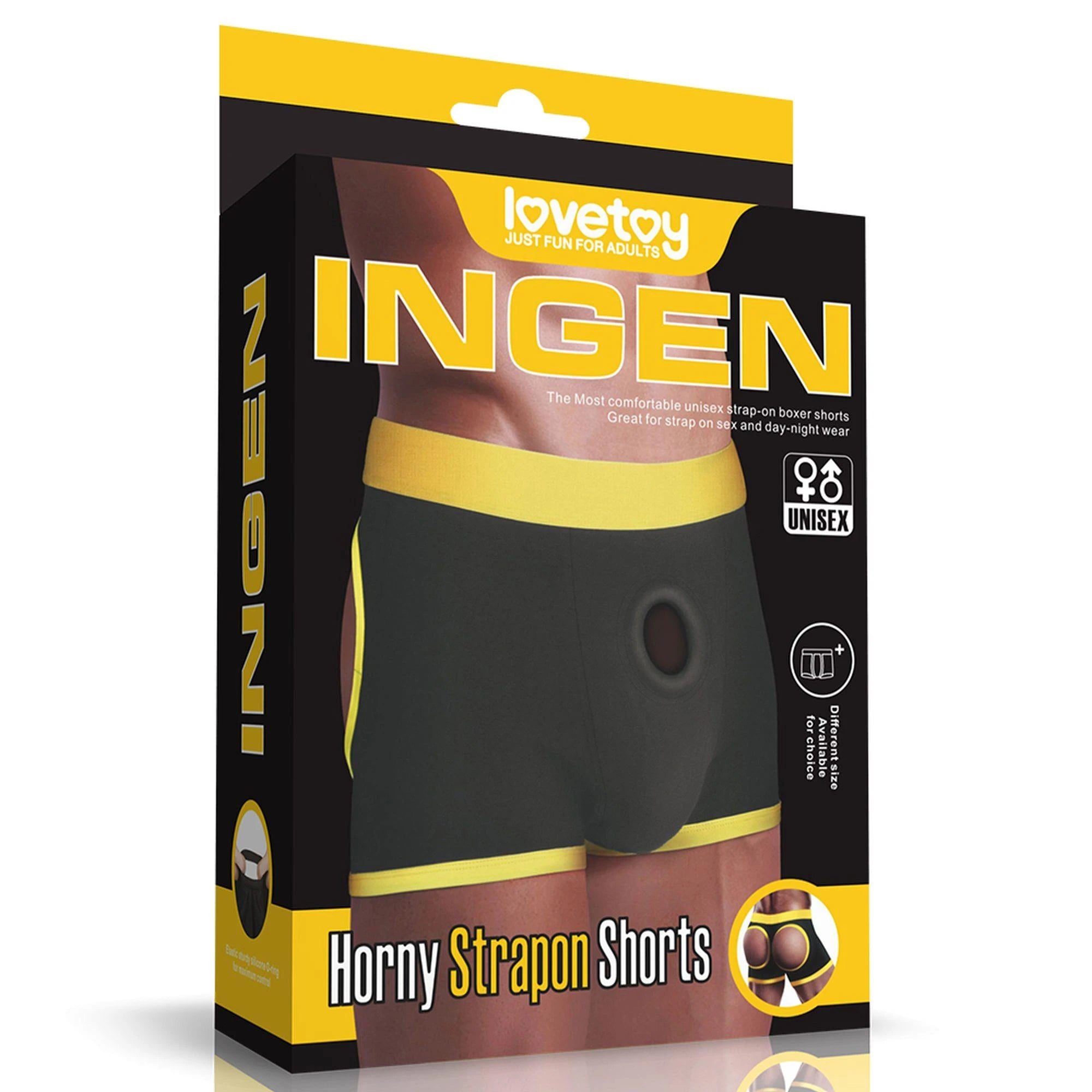 Shorts horny à sangle (tour de taille 96 - 106 cm)