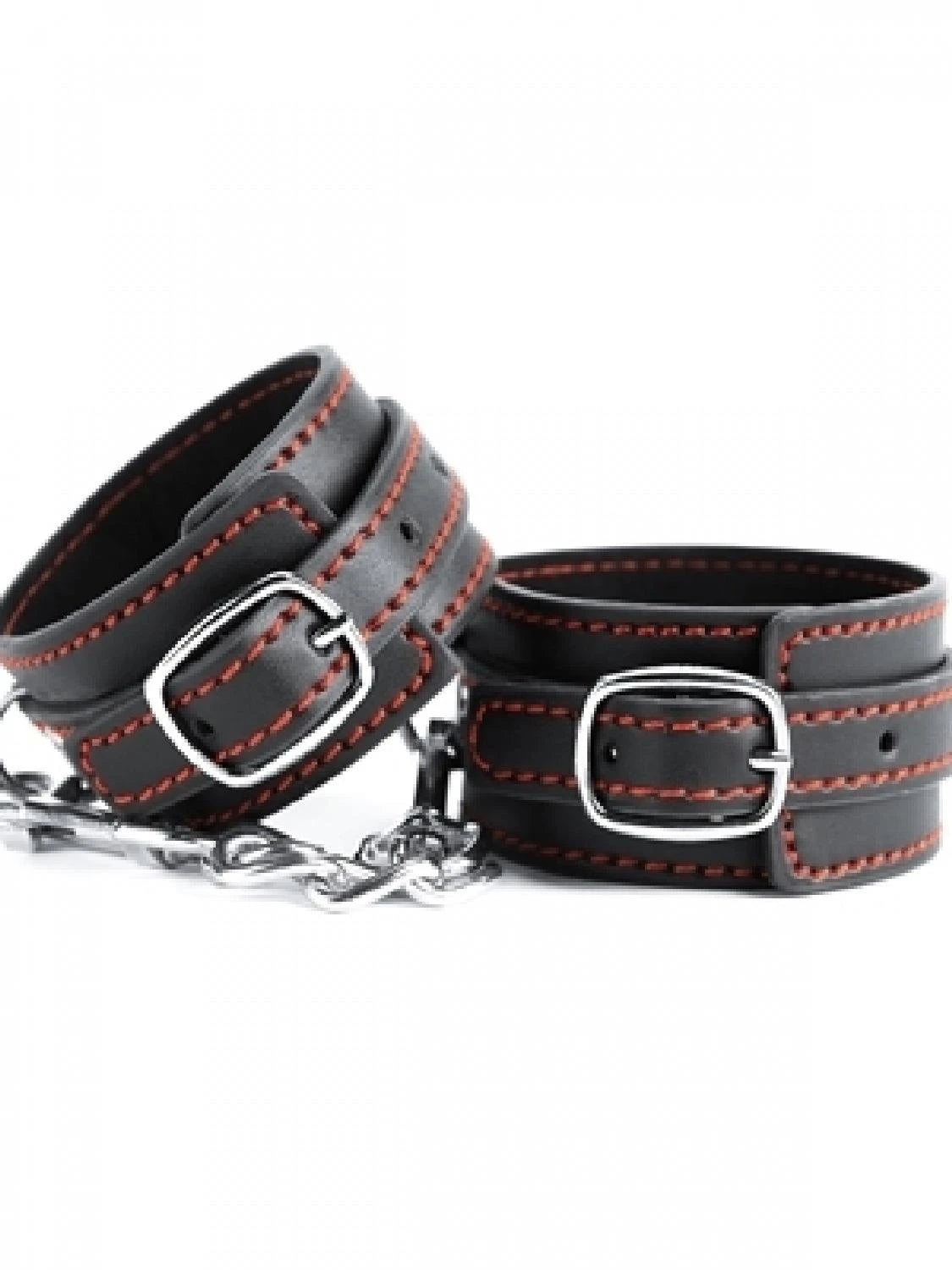 Polsini in pelle nera
