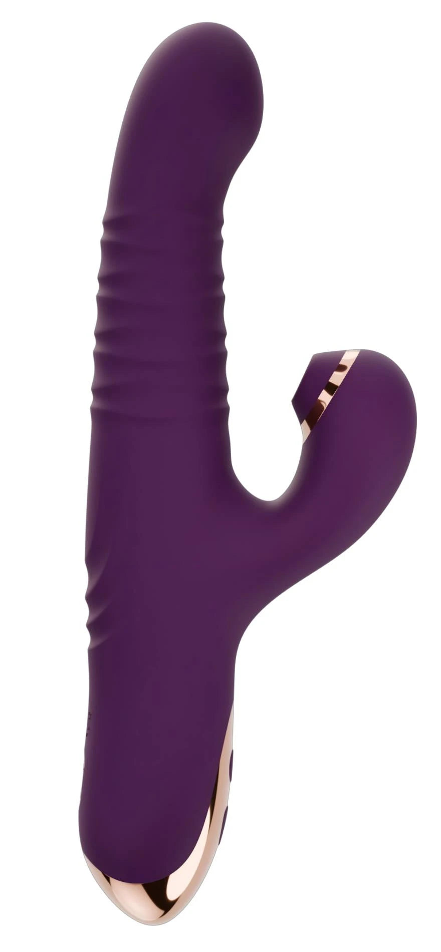 Masseur G-spot à succion et poussée Luna