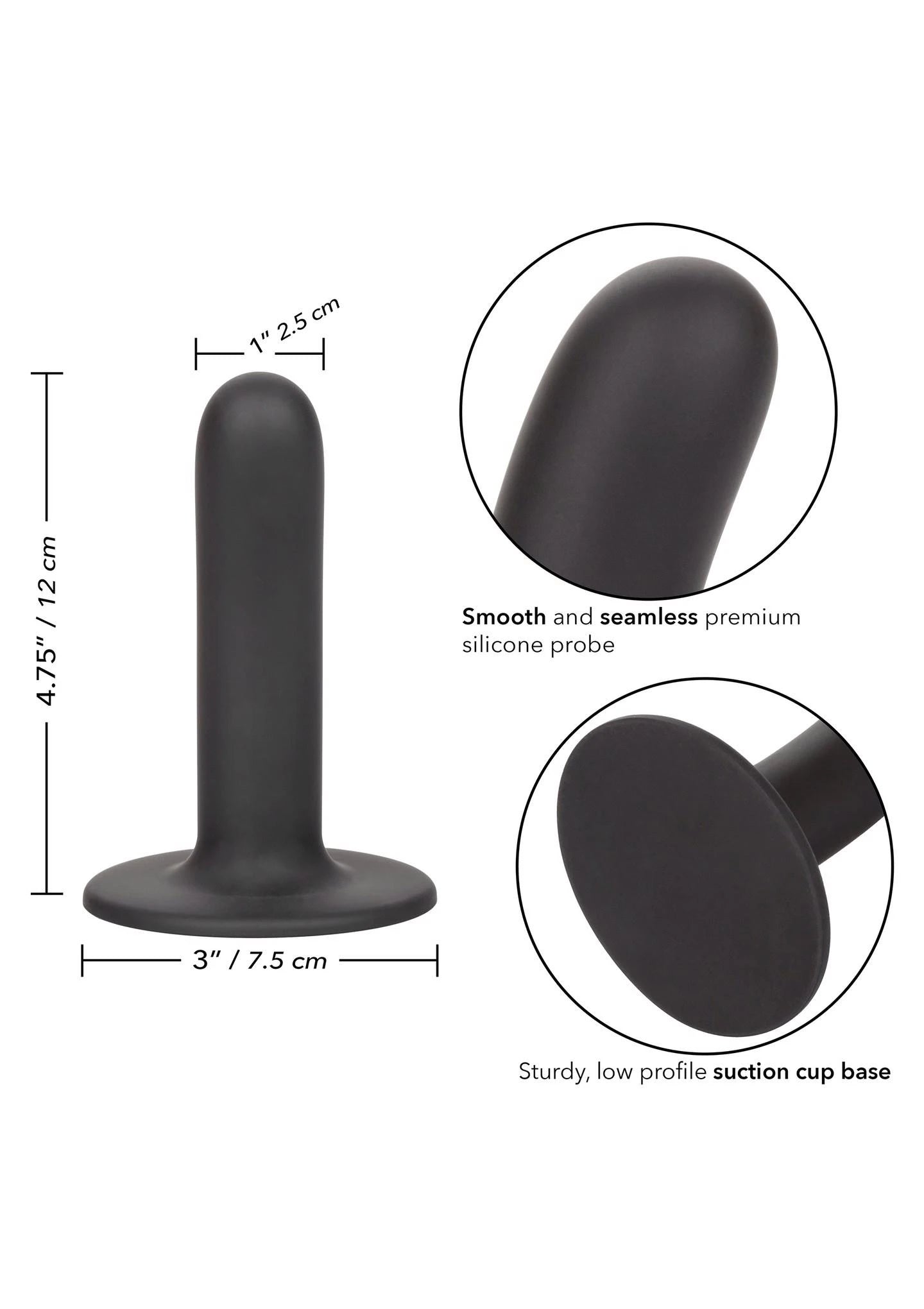 Boundless 4.75/12cm Noir lisse
