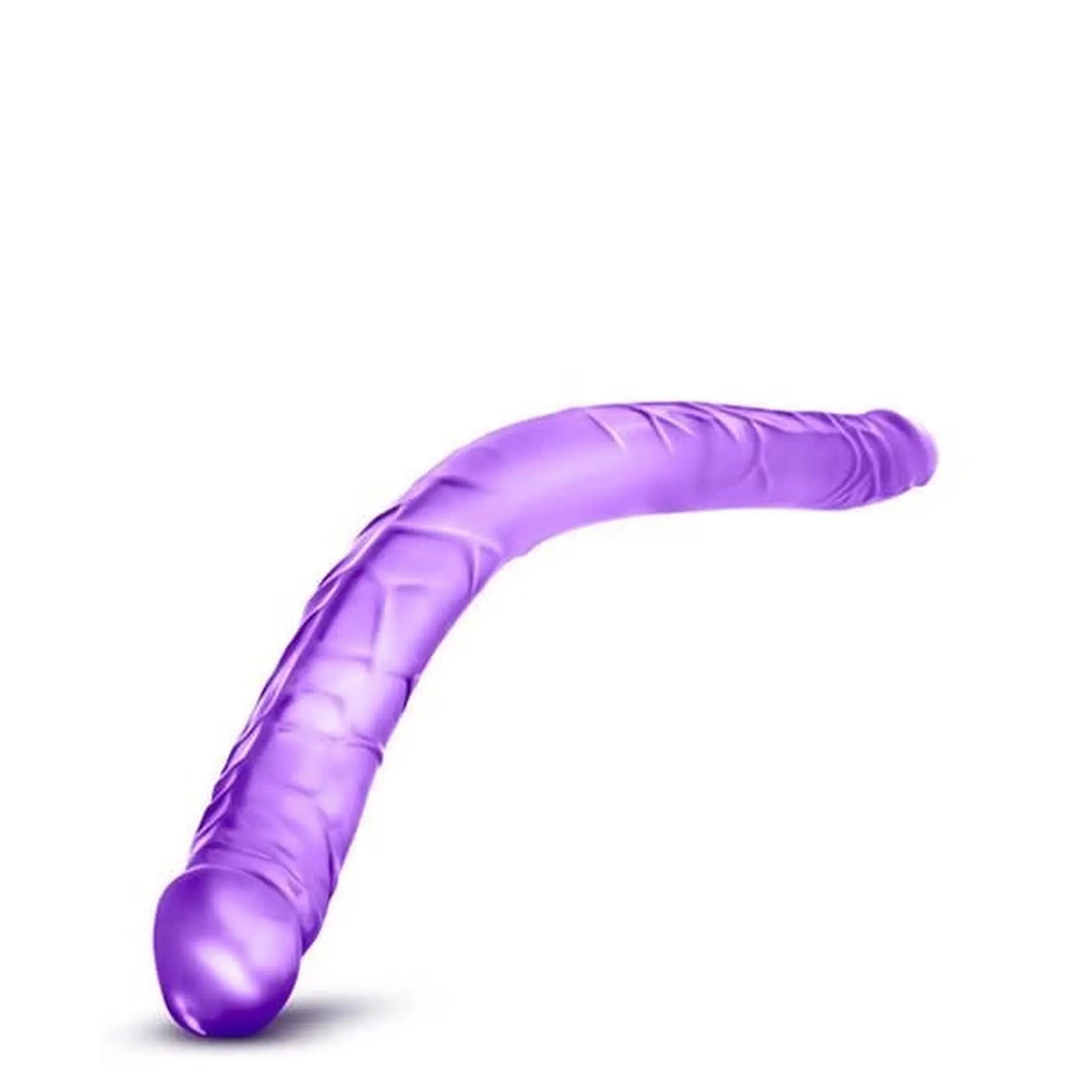 B YOURS 16INCH DOUBLE DILDO PURPLE