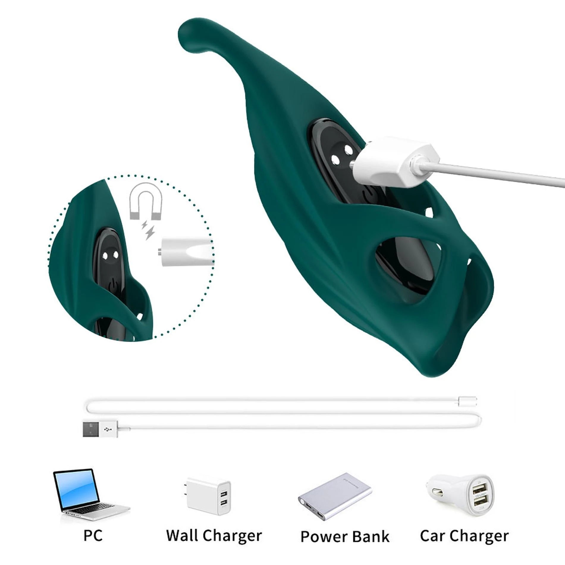Leafman Green, 9 fonctions de vibration