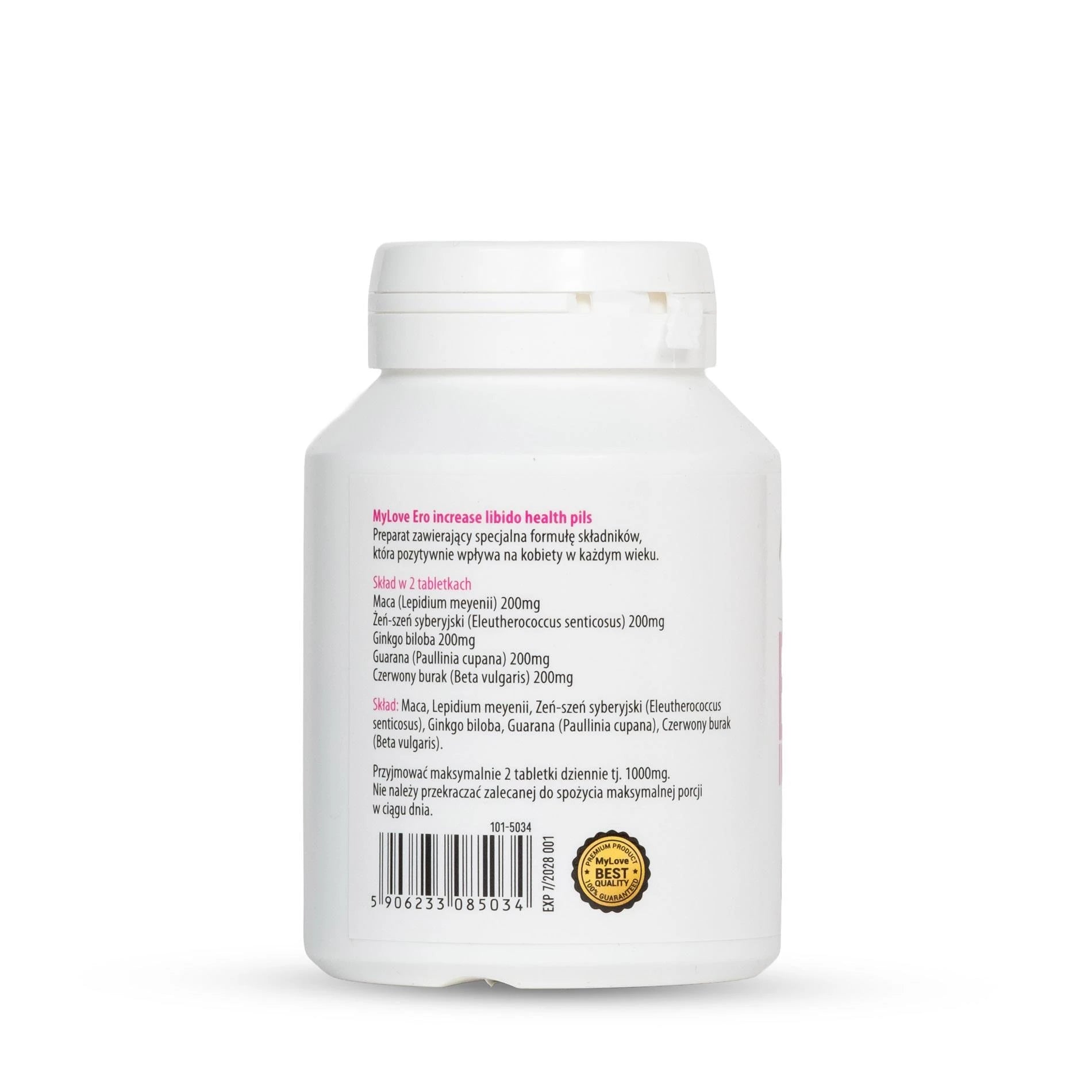 MyLove Ero increase libido health pils 60