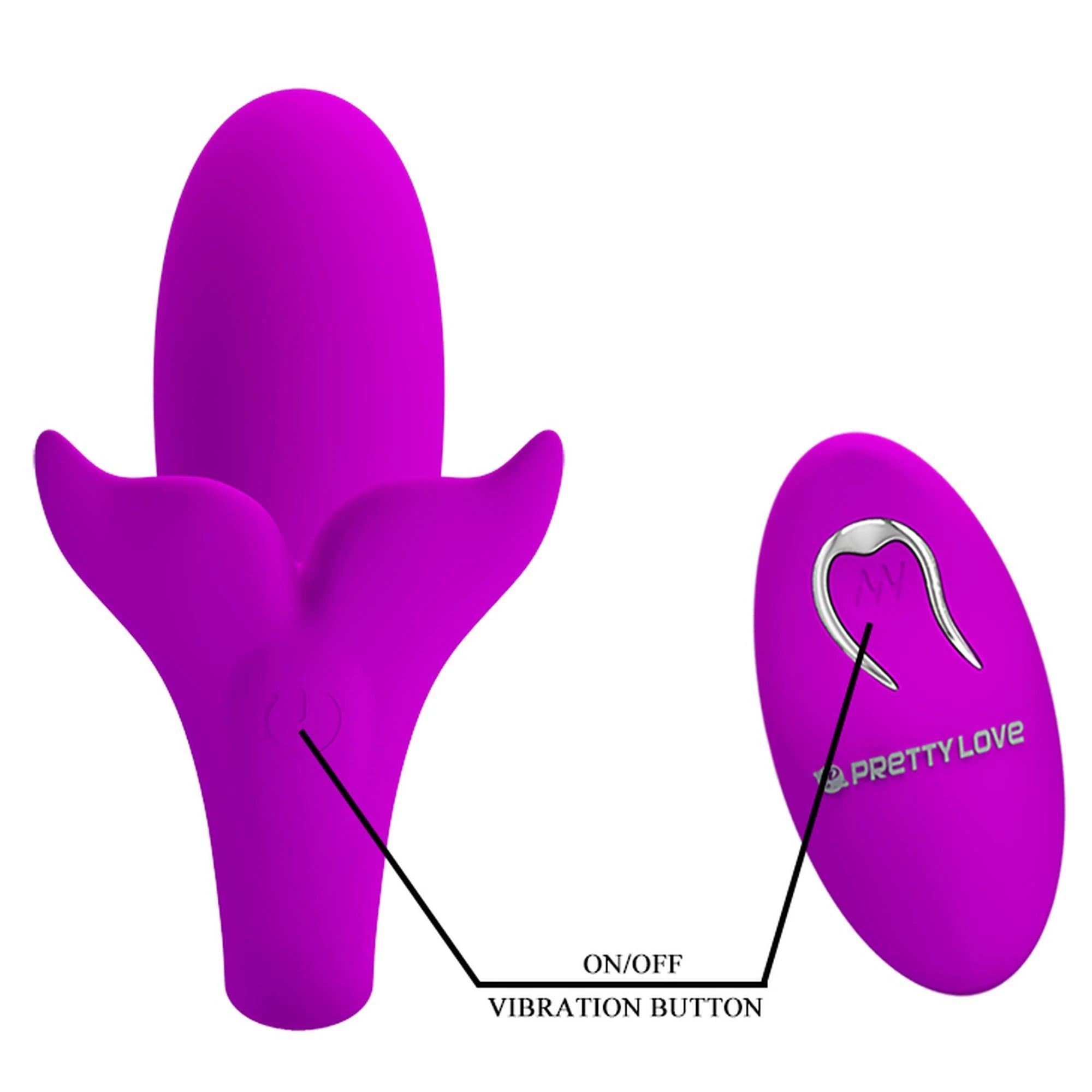 PRETTY LOVE - Jordyn, 12 fonctions de vibration télécommande sans fil