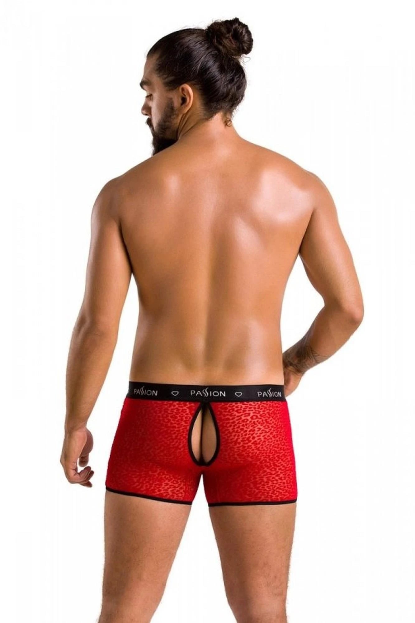 046 SHORT PARKER rouge S/M - Passion