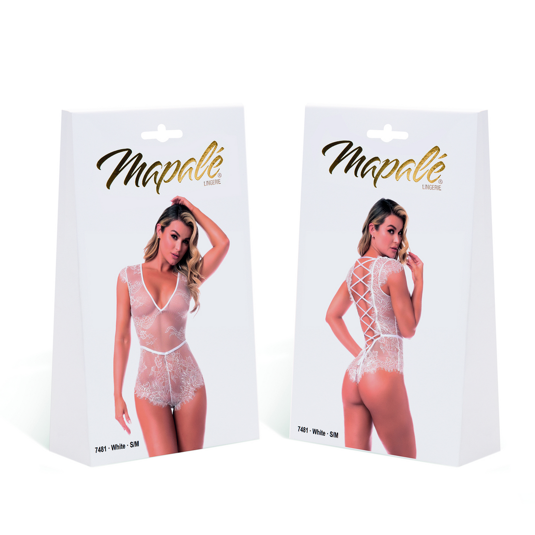 Romper/Babydoll - S/M - White