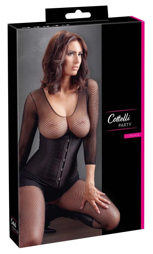 Bustier à armatures à bonnets ouverts M
