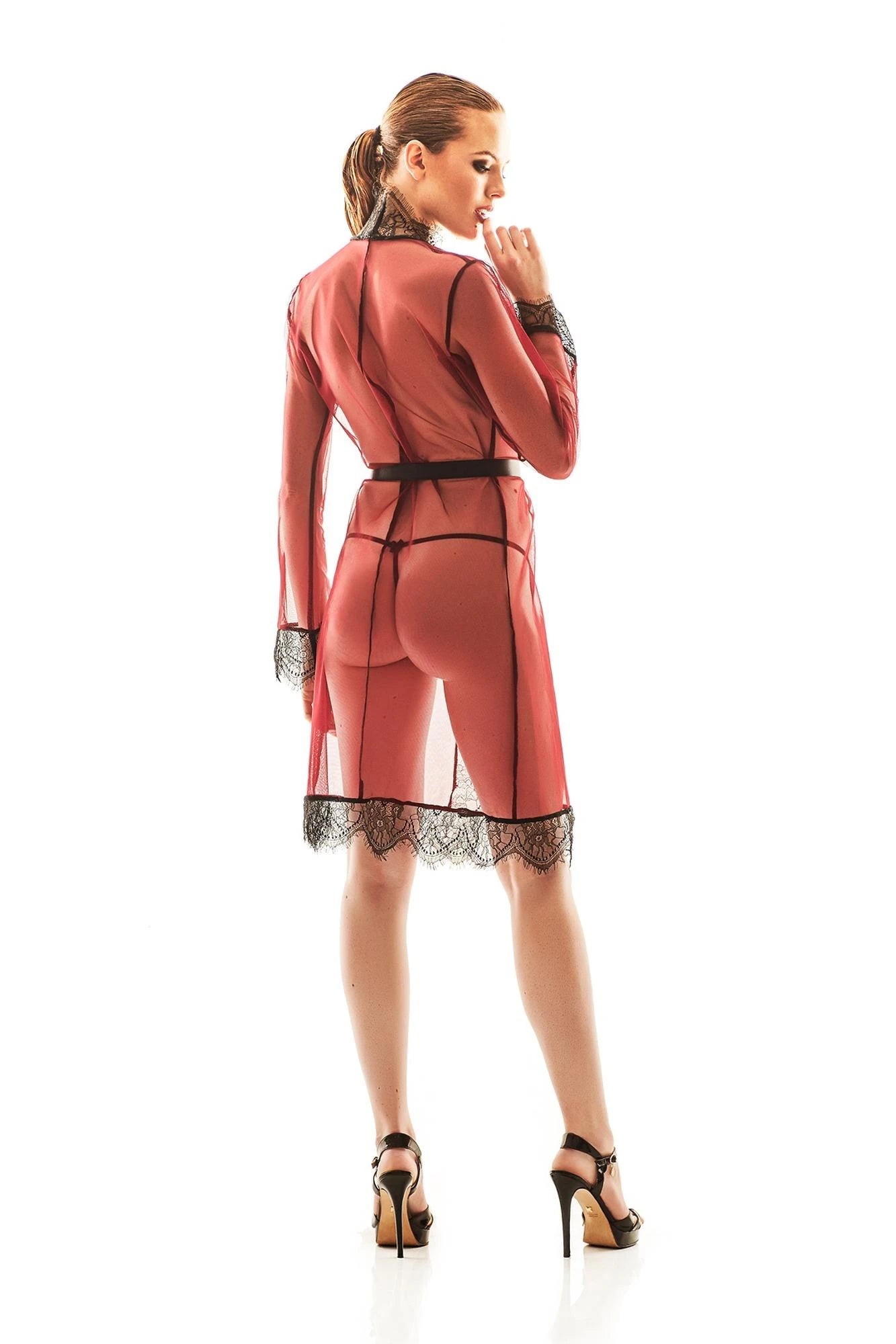 Lingerie- Florella S/M (Peignoir + string)