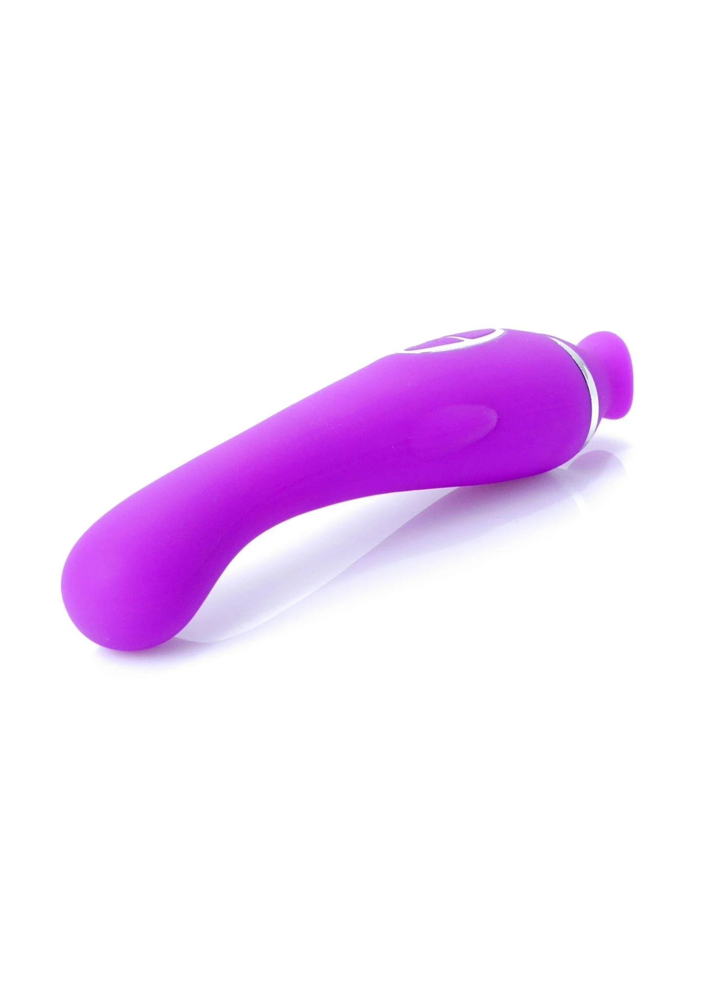 Vibrator-KELLY Purple- 12 vibration functions / 8 stimulation functions USB