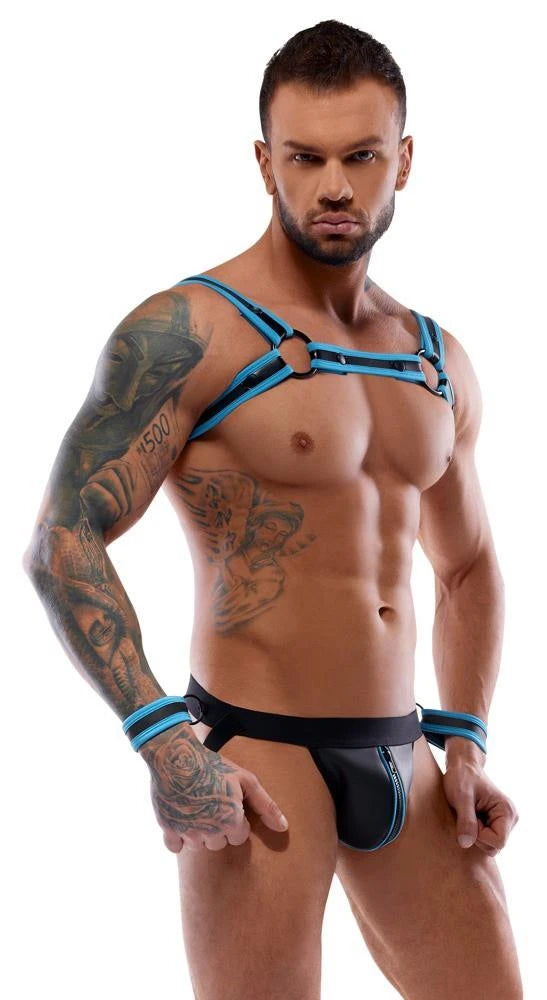 Ensemble de jocks homme noir/bleu XL