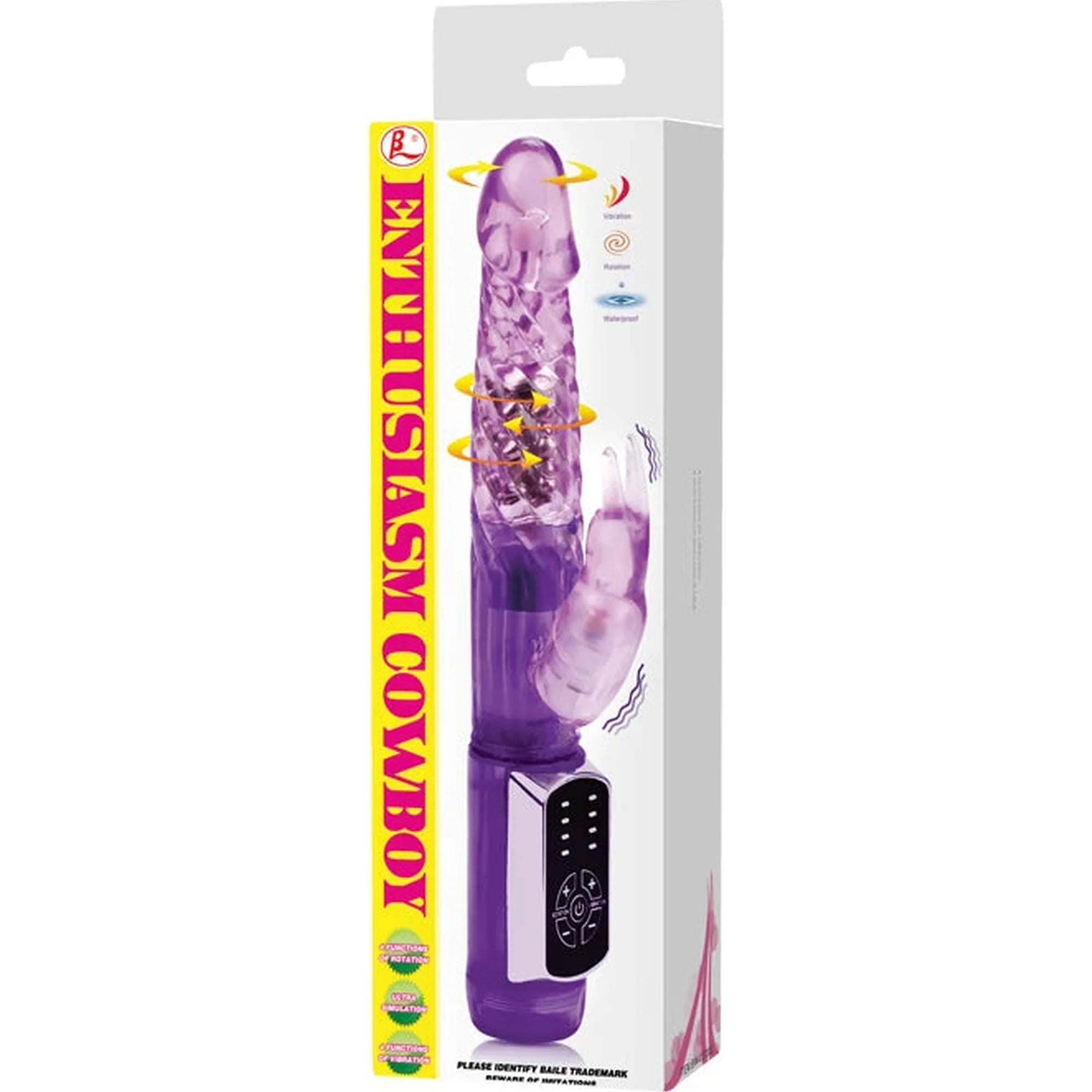 BAILE- ENTHUSTASM COWBOY, 12 vibration functions 4 rotation functions
