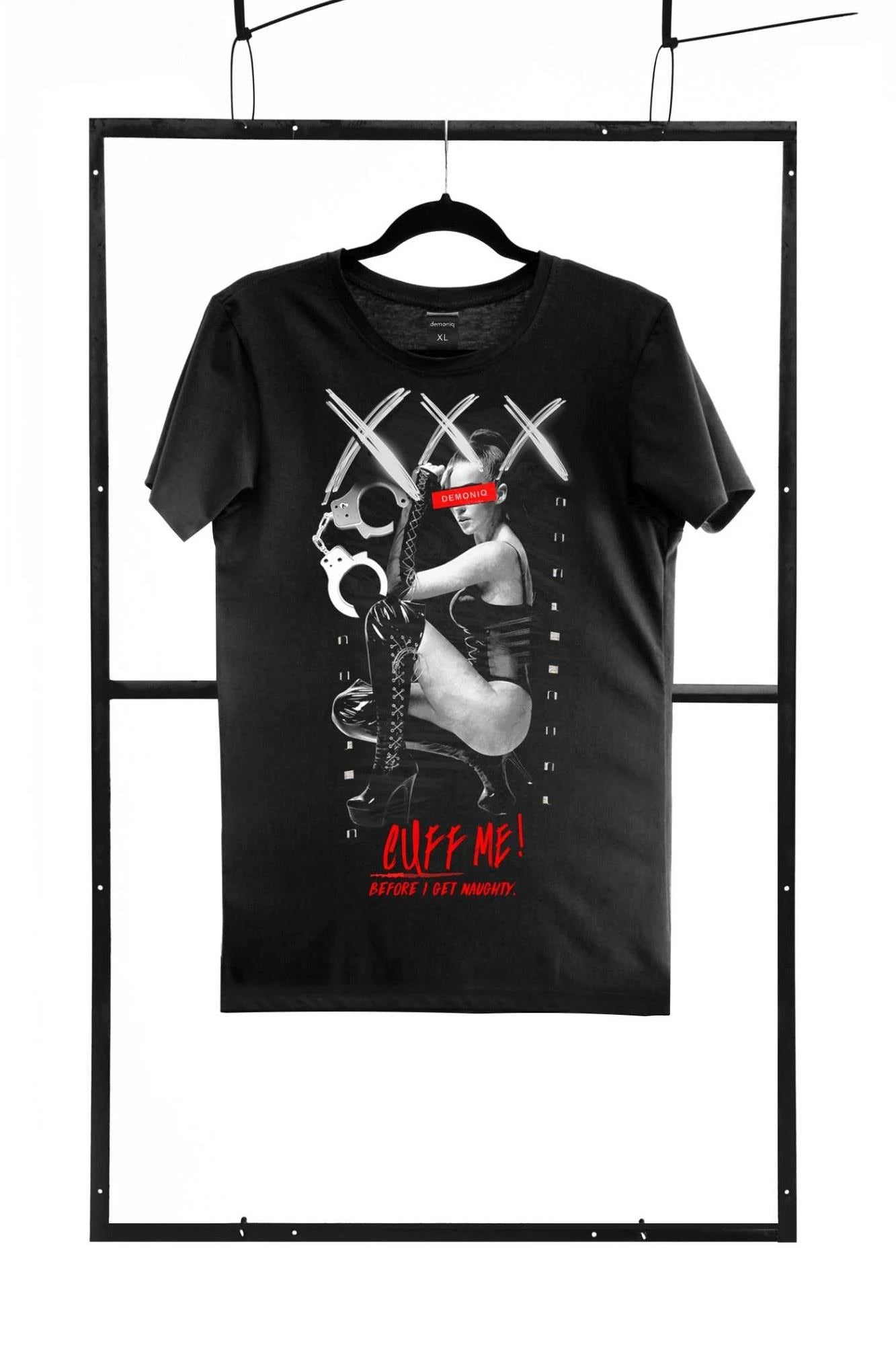 T-shirt homme noir XXL coupe droite