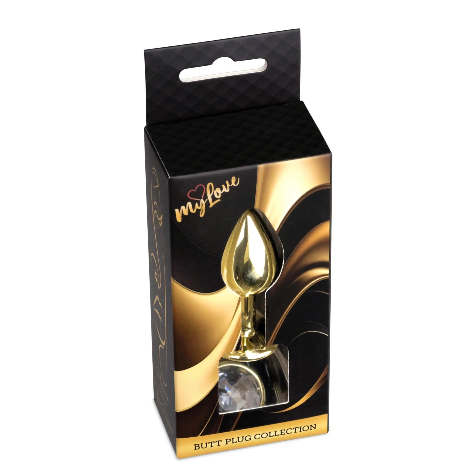 MyLove Toys - Bijoux Gold PLUG - Transparent