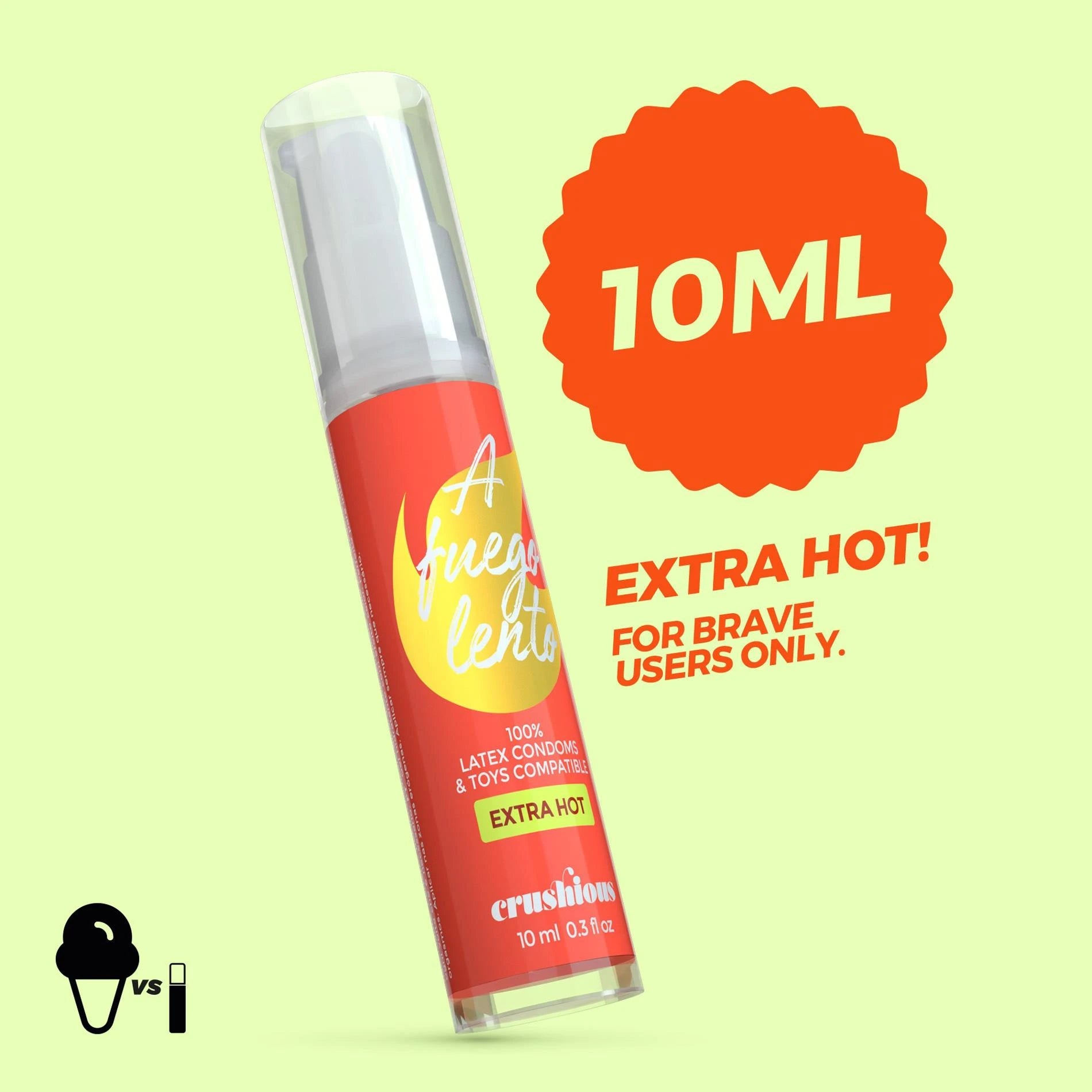 A Fuego Lento - Warming Lubricant - 0.3 fl oz / 10 ml