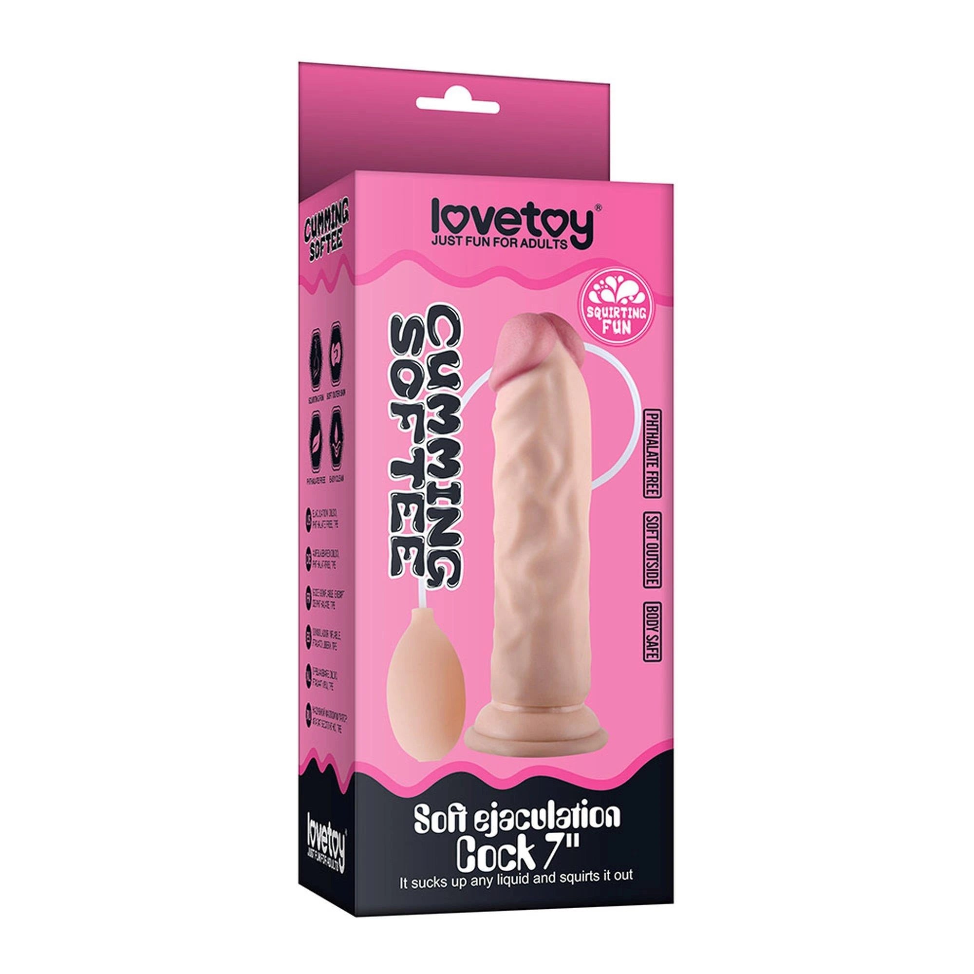 8.5″ Soft Ejaculation Cock