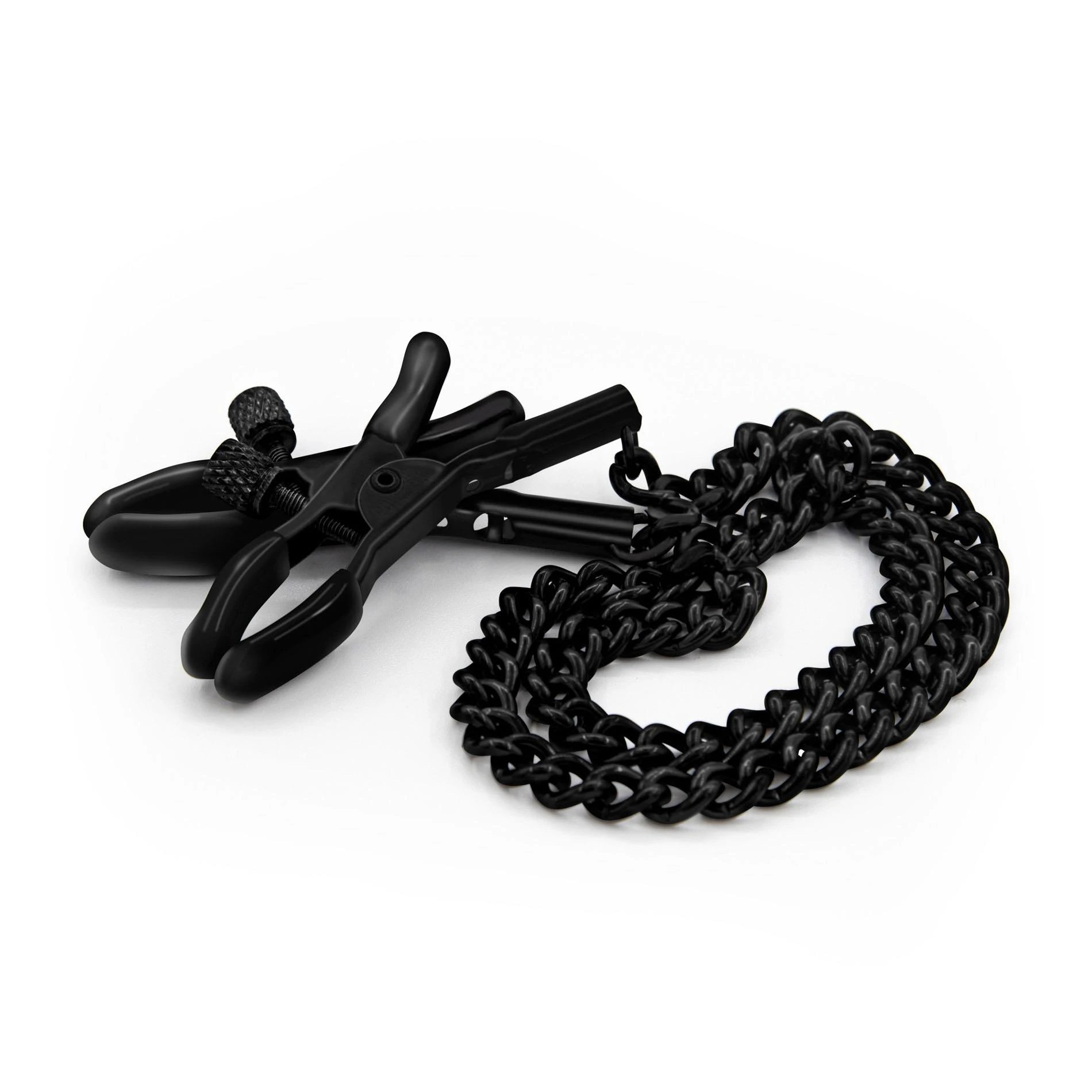 Nipple Chain Clamps - Black