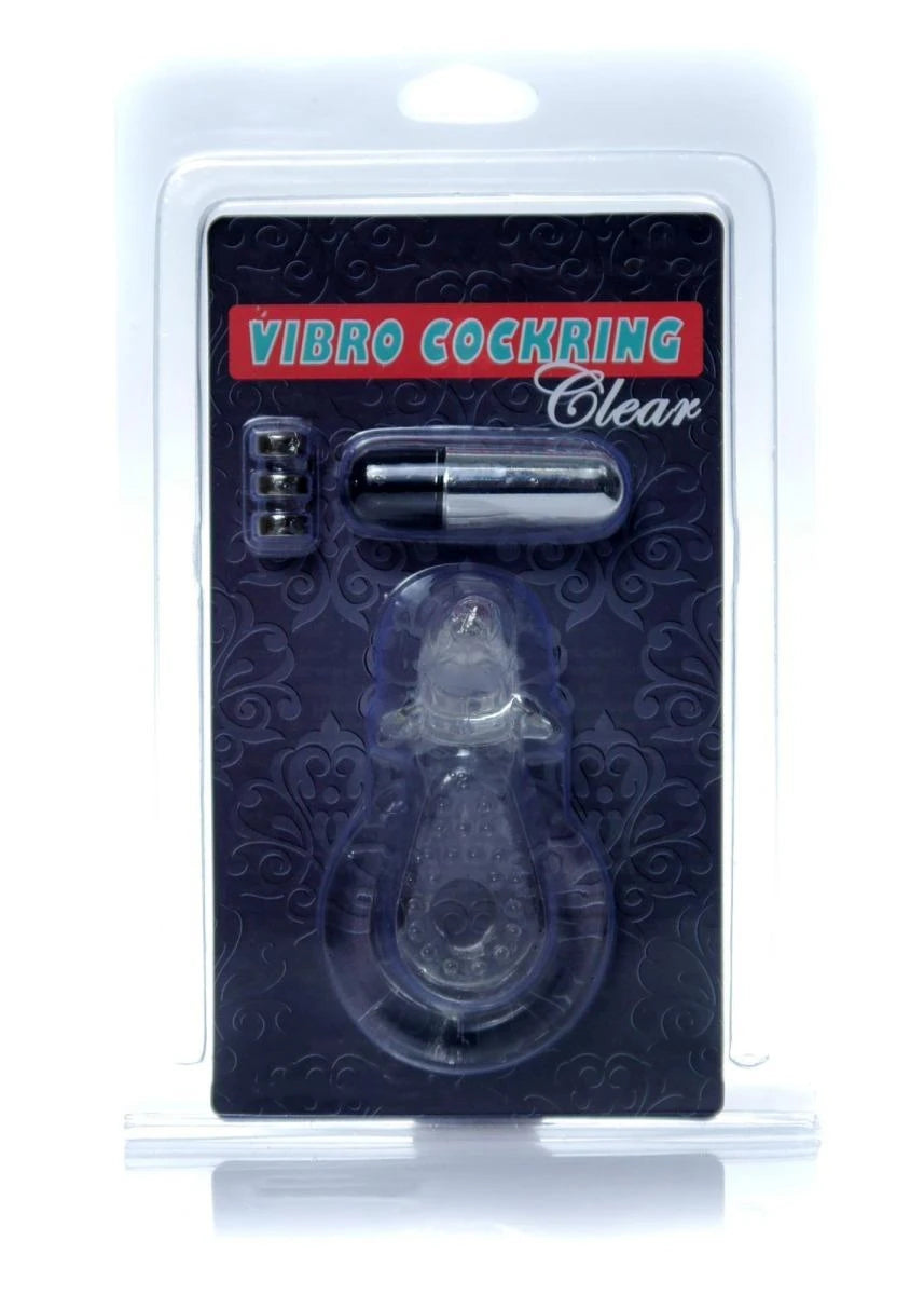 Ring-Dolphin Vibro CockRing Clear