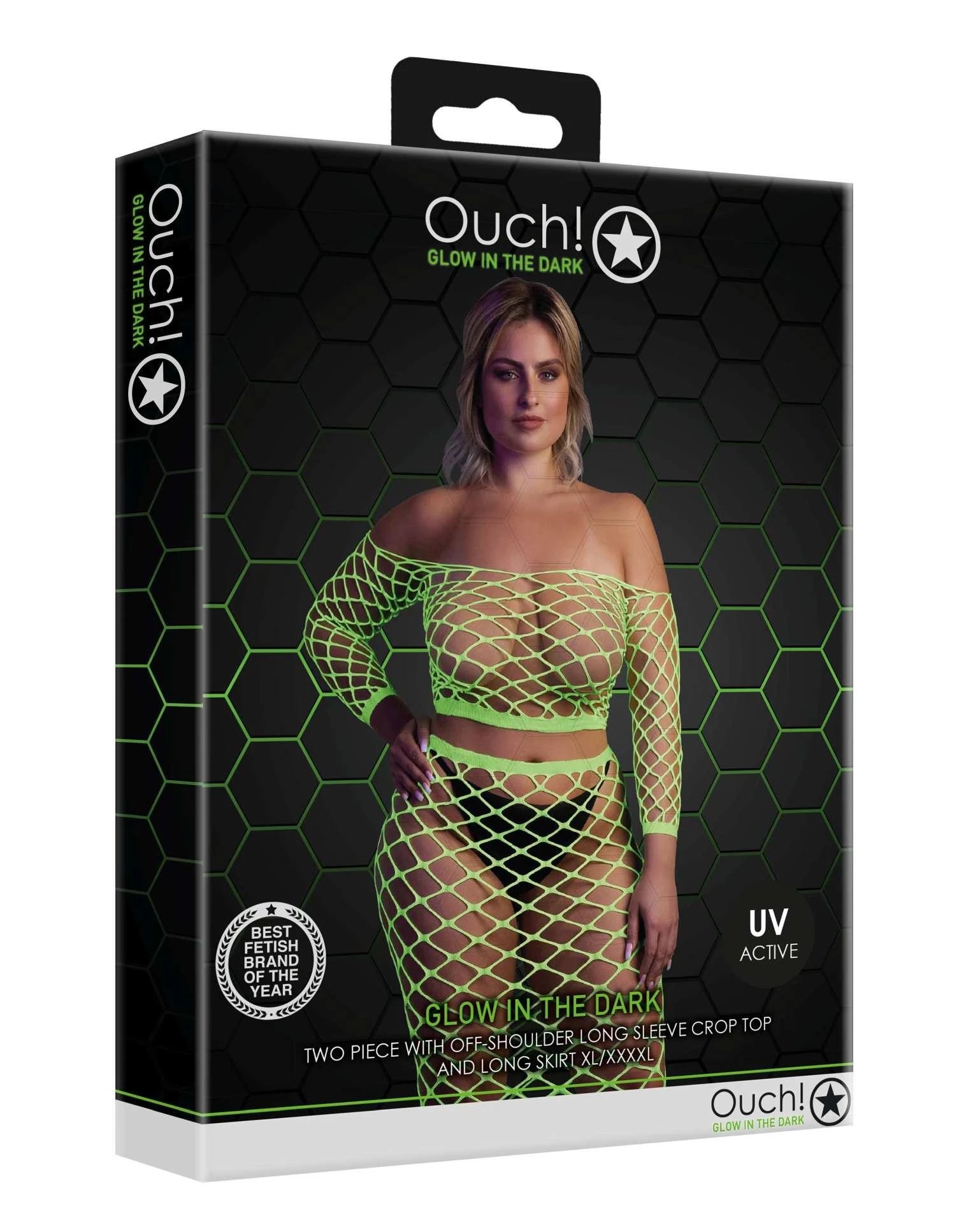 Crop top manches longues et jupe longue XL/XXXXL