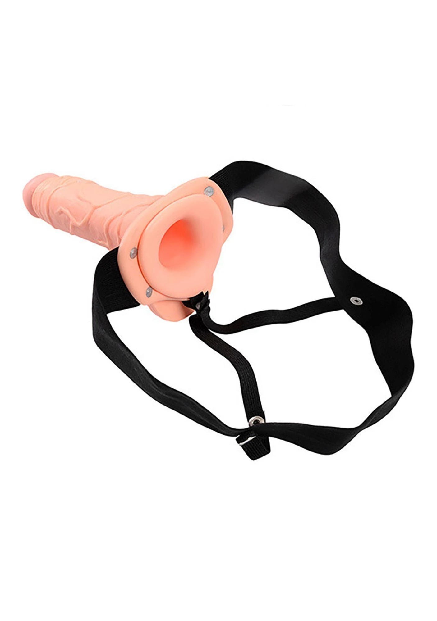 FALLO STRAP ON CAVO REAL RAPTURE 8 FLESH WITH BALLS