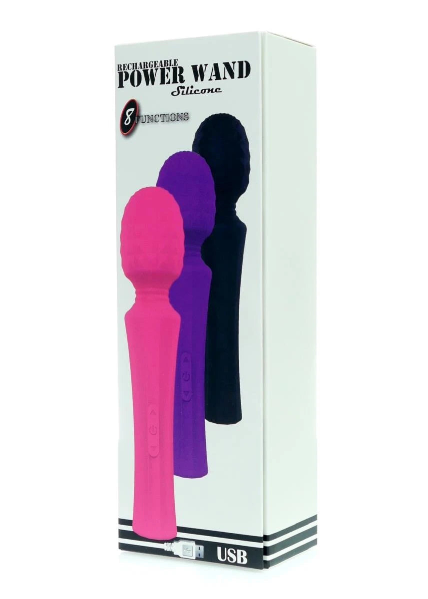 Stimulator-Rechargeable Power Wand - Purple