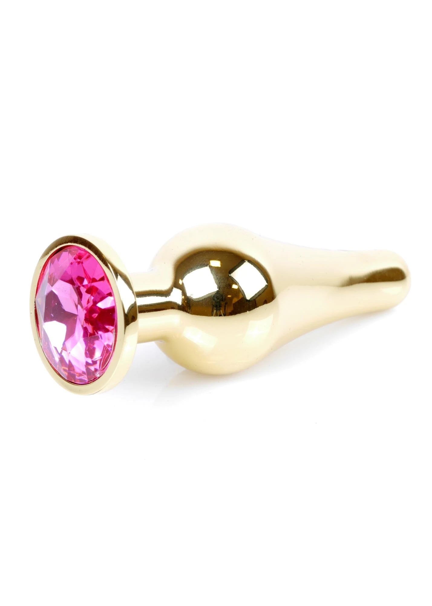 MyLove Toys - Bijoux BUTT PLUG Doré - Rose
