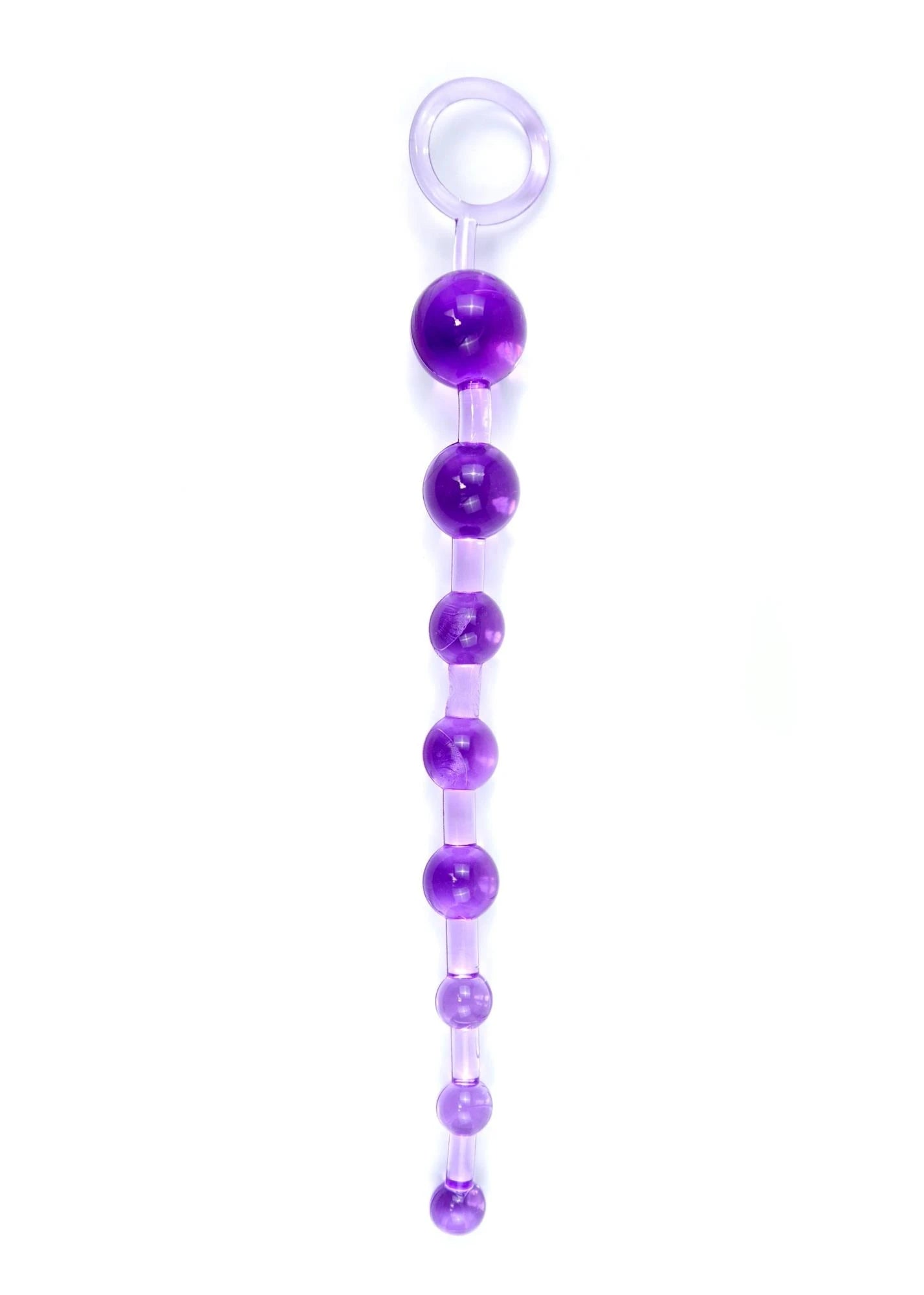Plug/boules-Jelly Anal 10 boules violet