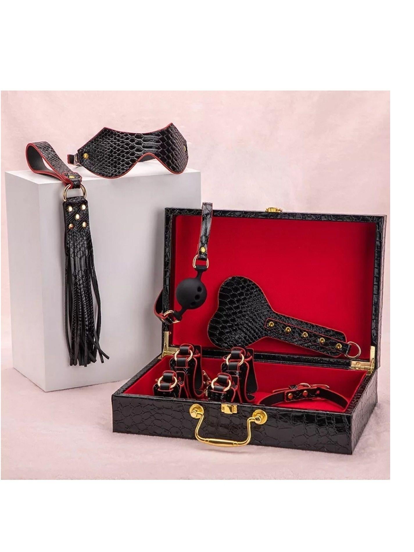 Kit bondage valise noir
