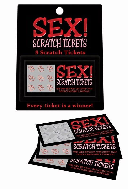 SEX! SCRATCH CARDS