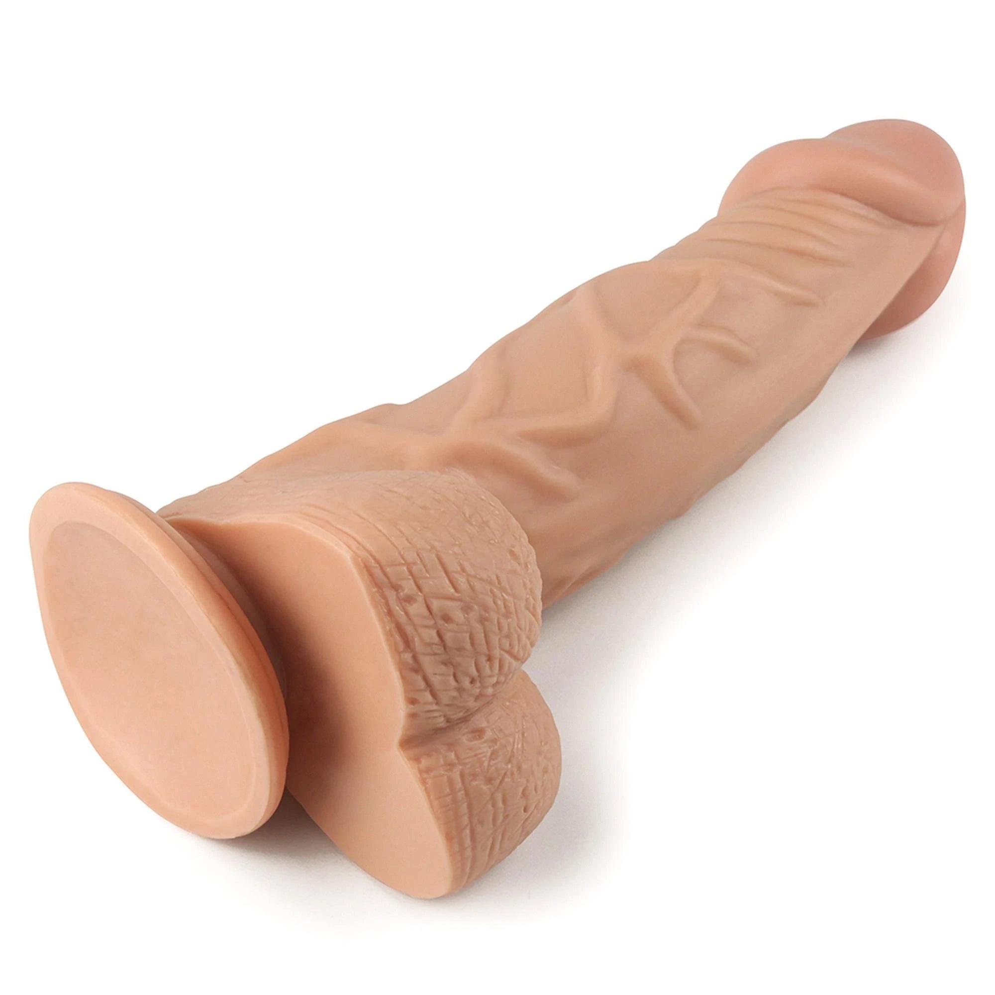 9″ Real Extreme Dildo Flesh