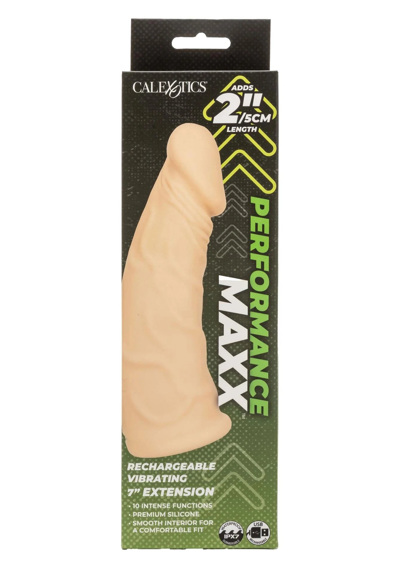 Rallonge Vibrante 7 Pouces 17,25cm Peau
