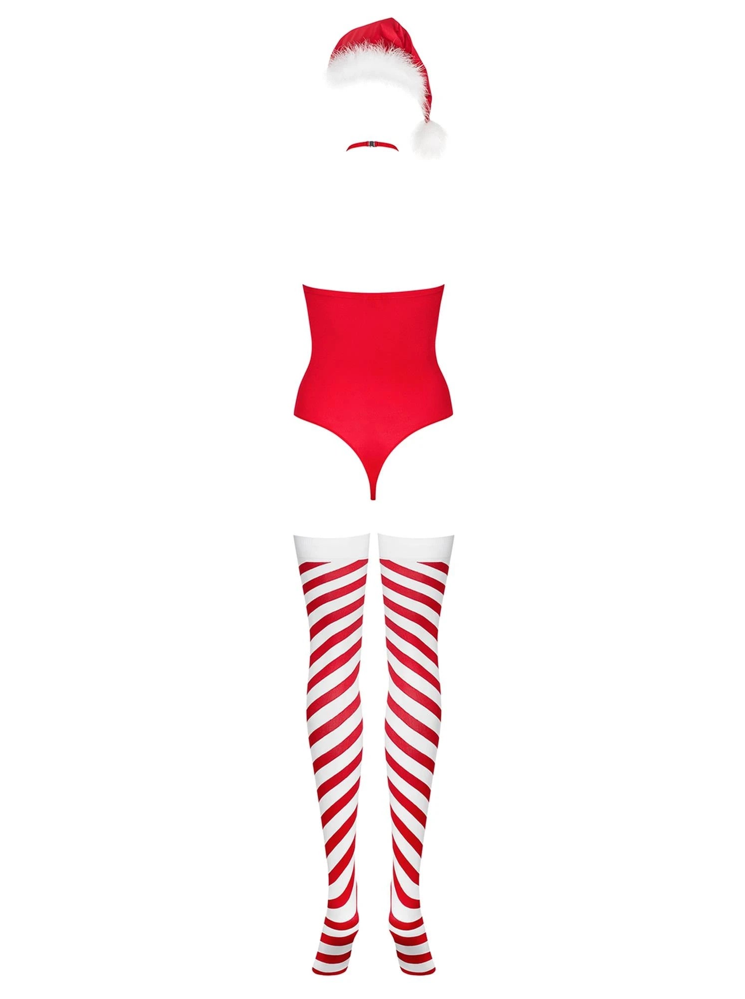 Lingerie-Kissmas red bodysuit S/M