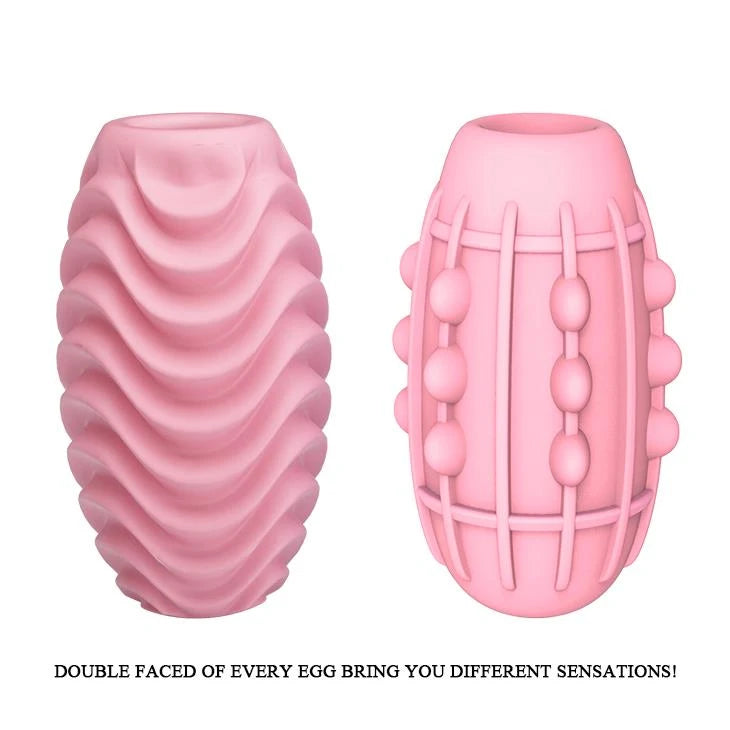 PRETTY LOVE - Œuf double face passionné rose