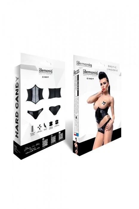 Lingerie-Cindy Black XXL