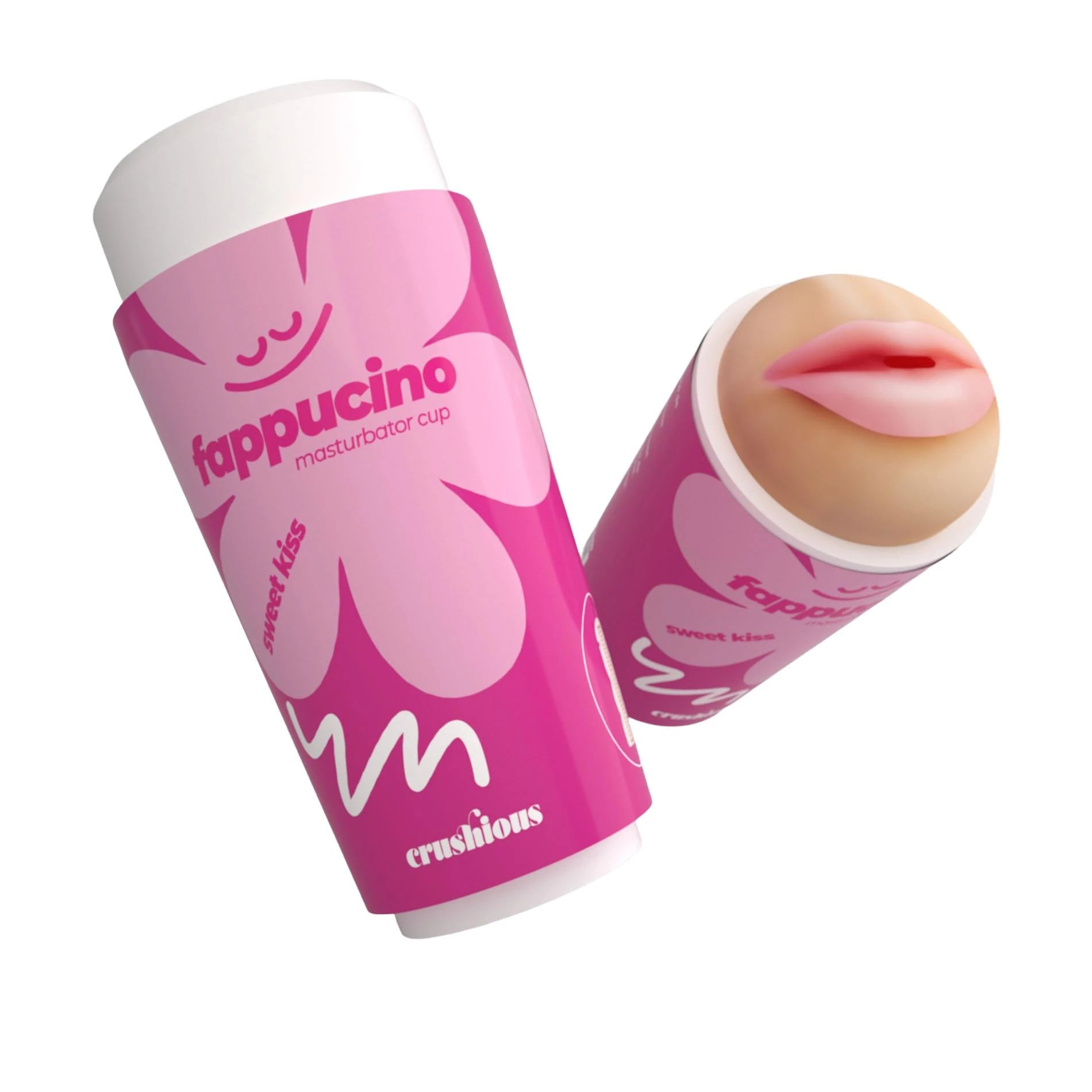 CRUSHIOUS FAPPUCCINO SWEET KISS PORTABLE ORAL MASTURBATOR