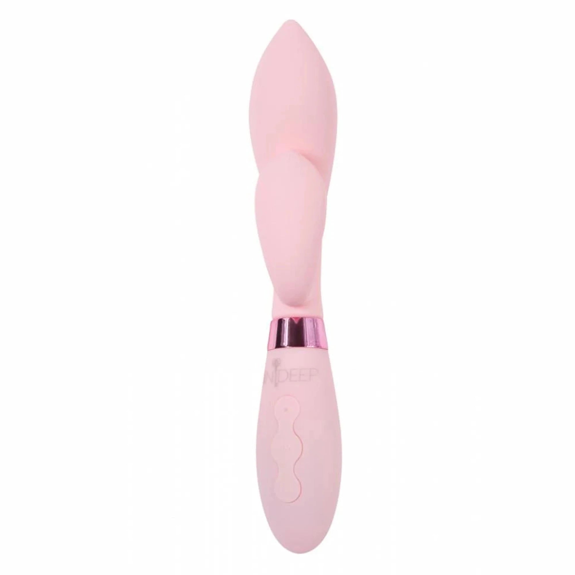 Vibrateur-Vibrateur rechargeable Indeep Juna Rose