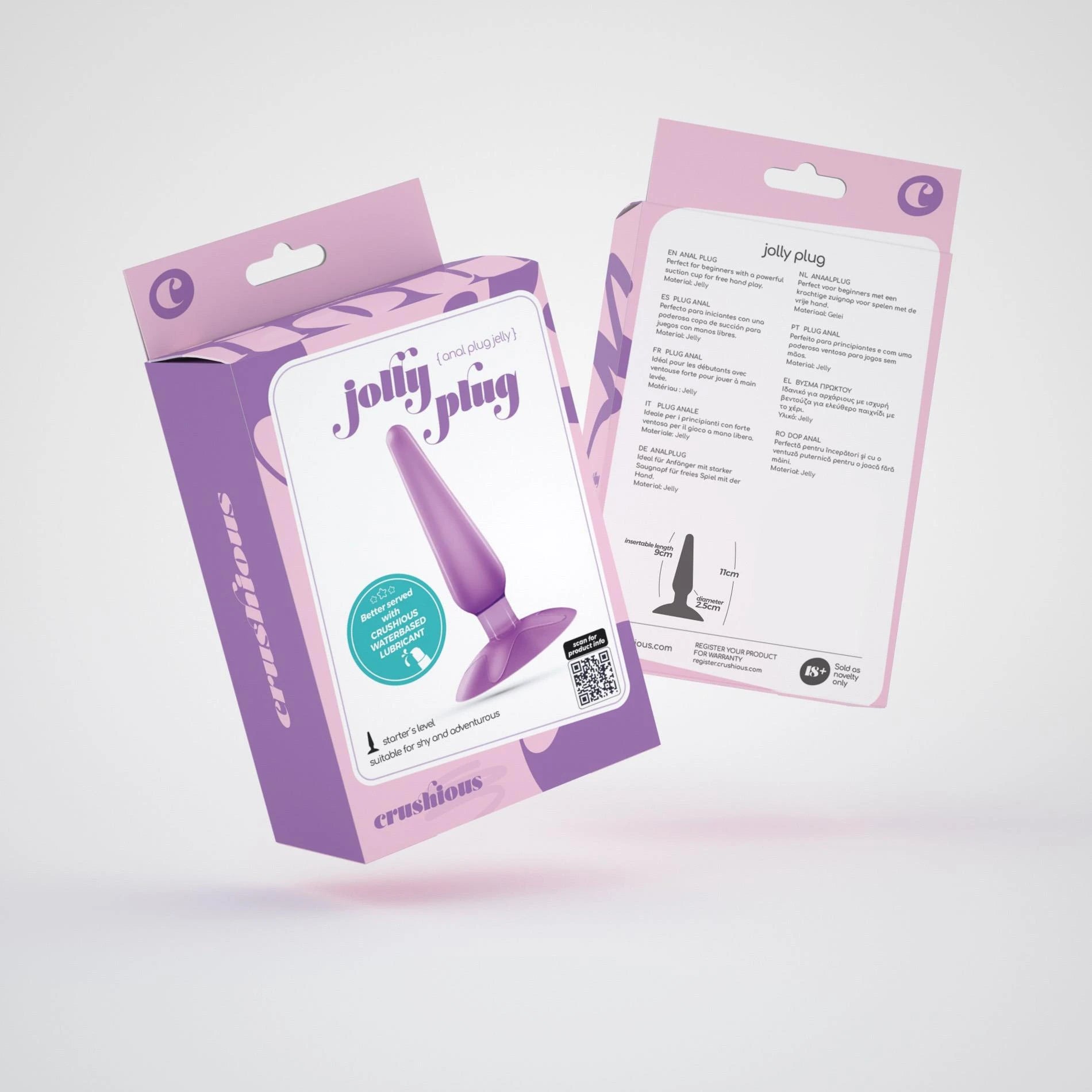 Jolly - Anal Plug - Lila