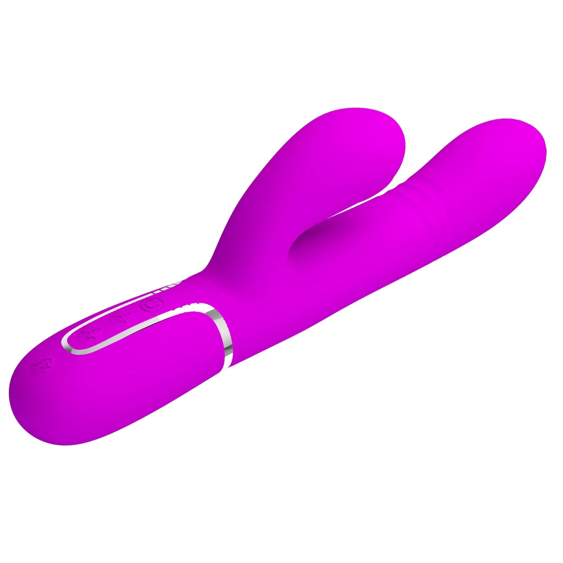 PRETTY LOVE - Mariana Purple, 7 fonctions de vibration 7 réglages de poussée, 4 fonctions de roulement, 4 fonctions de balancement