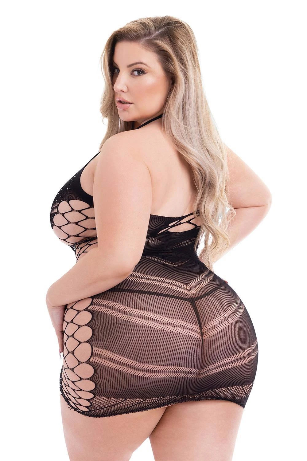 BACI DIAMONTE MINI DRESS, QUEEN