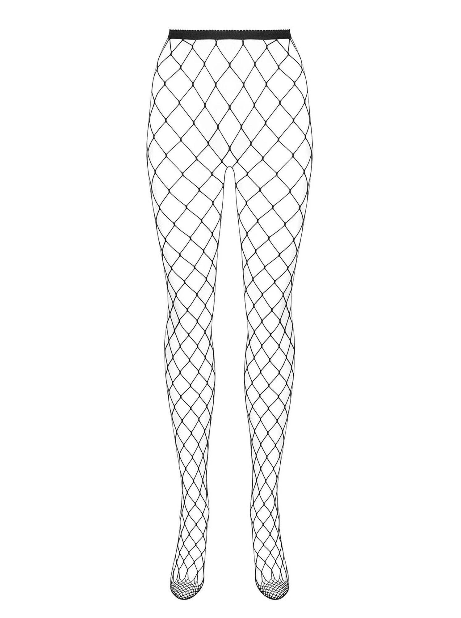 Lingerie-S812 collant noir XL/XXL