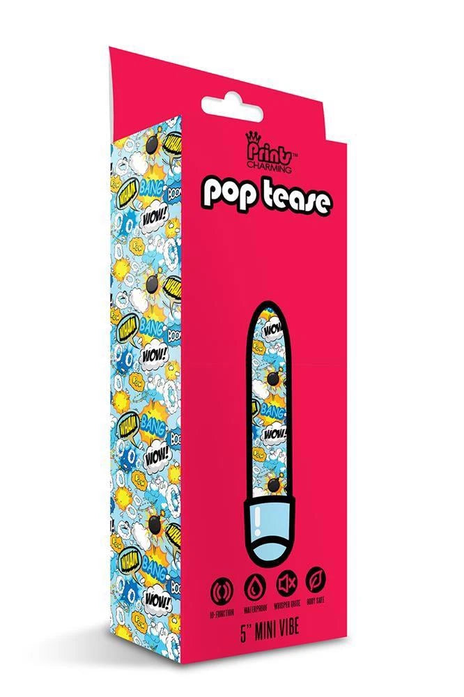 PRINTS CHARMING POP TEASE MINI VIBE 5" BLEU BANG