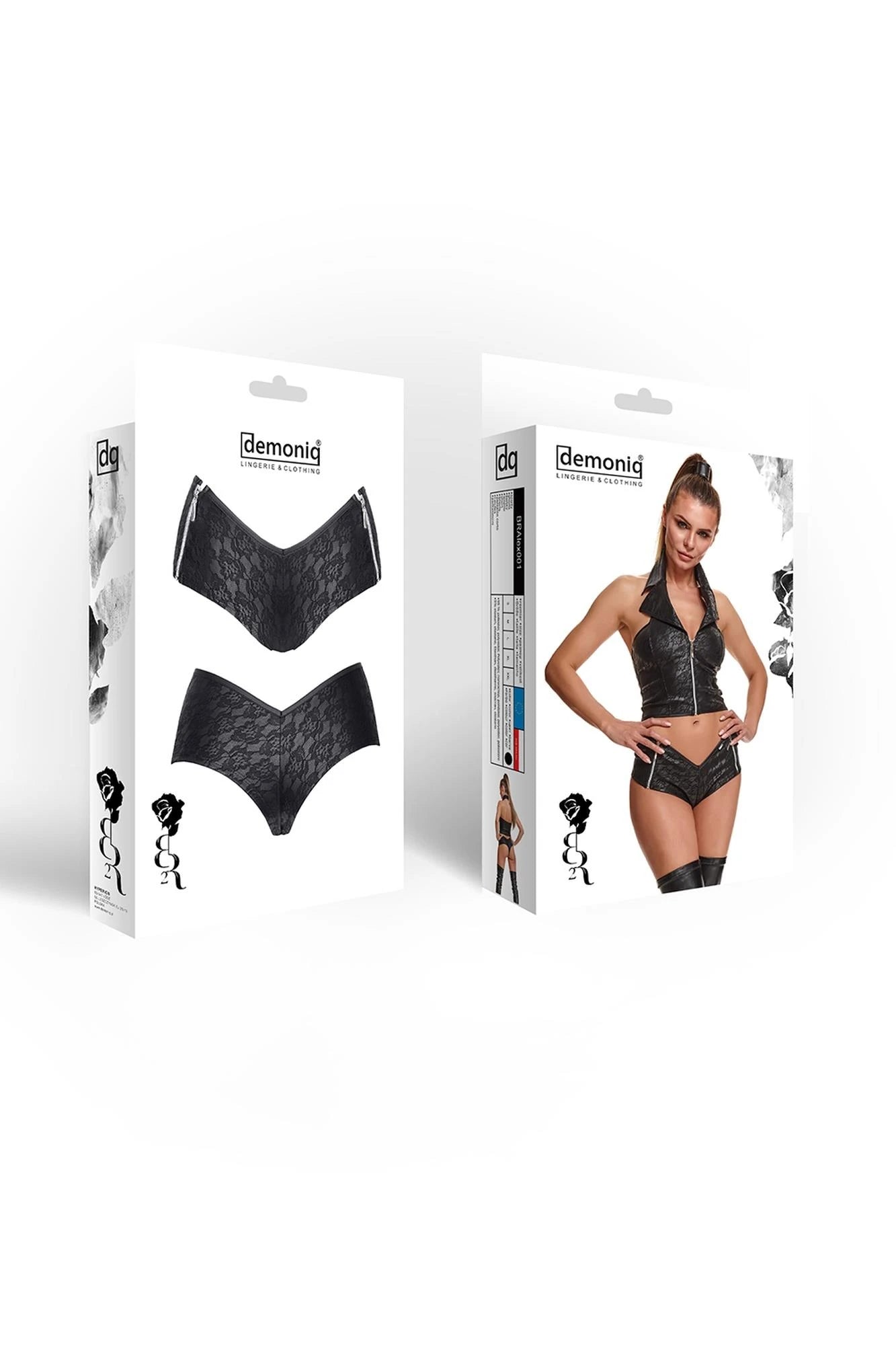 Underwear - BRALEX001 black shorts size XXL