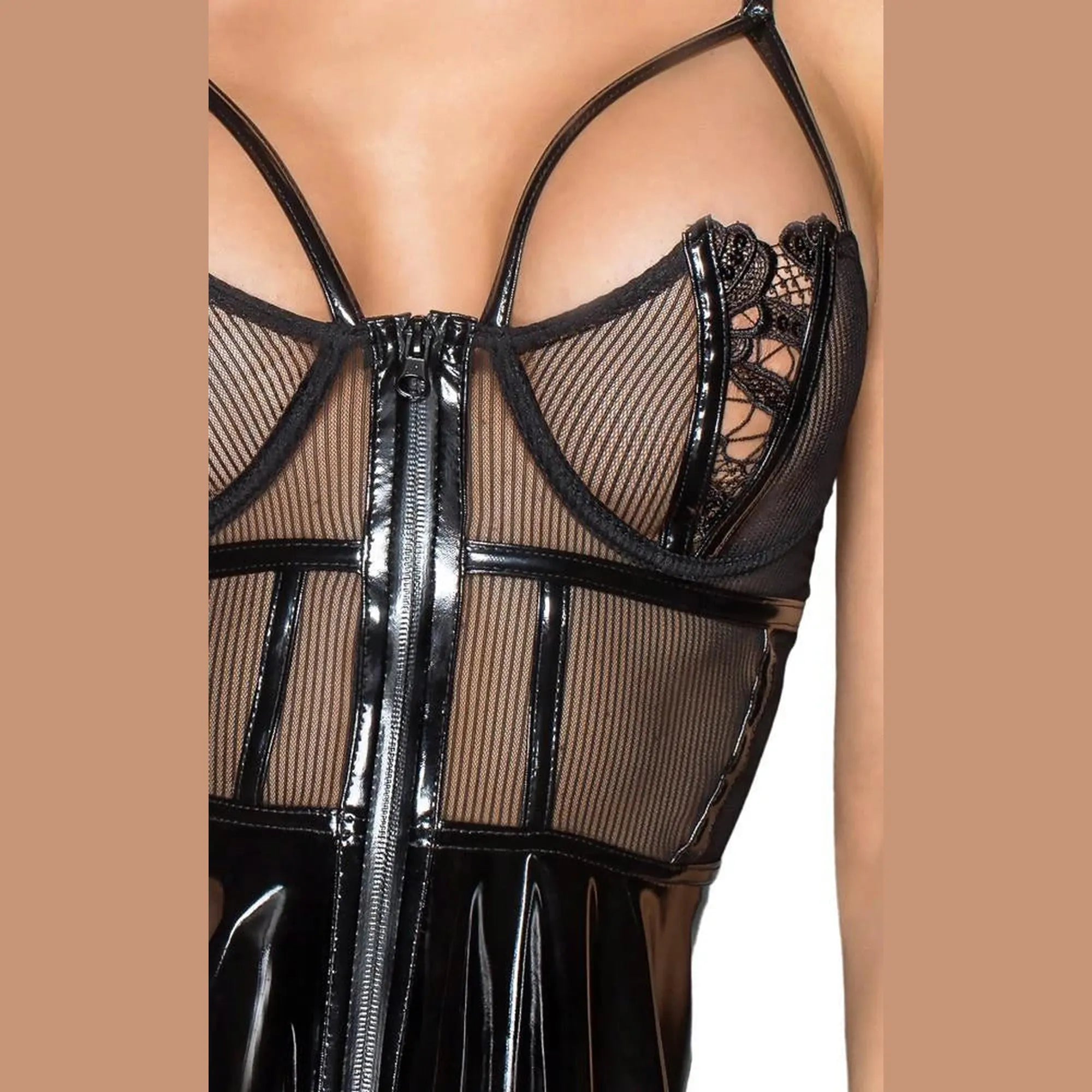Mini-robe en vinyle M
