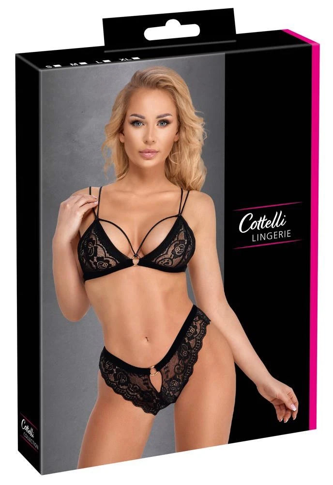 Lace Bra Set S