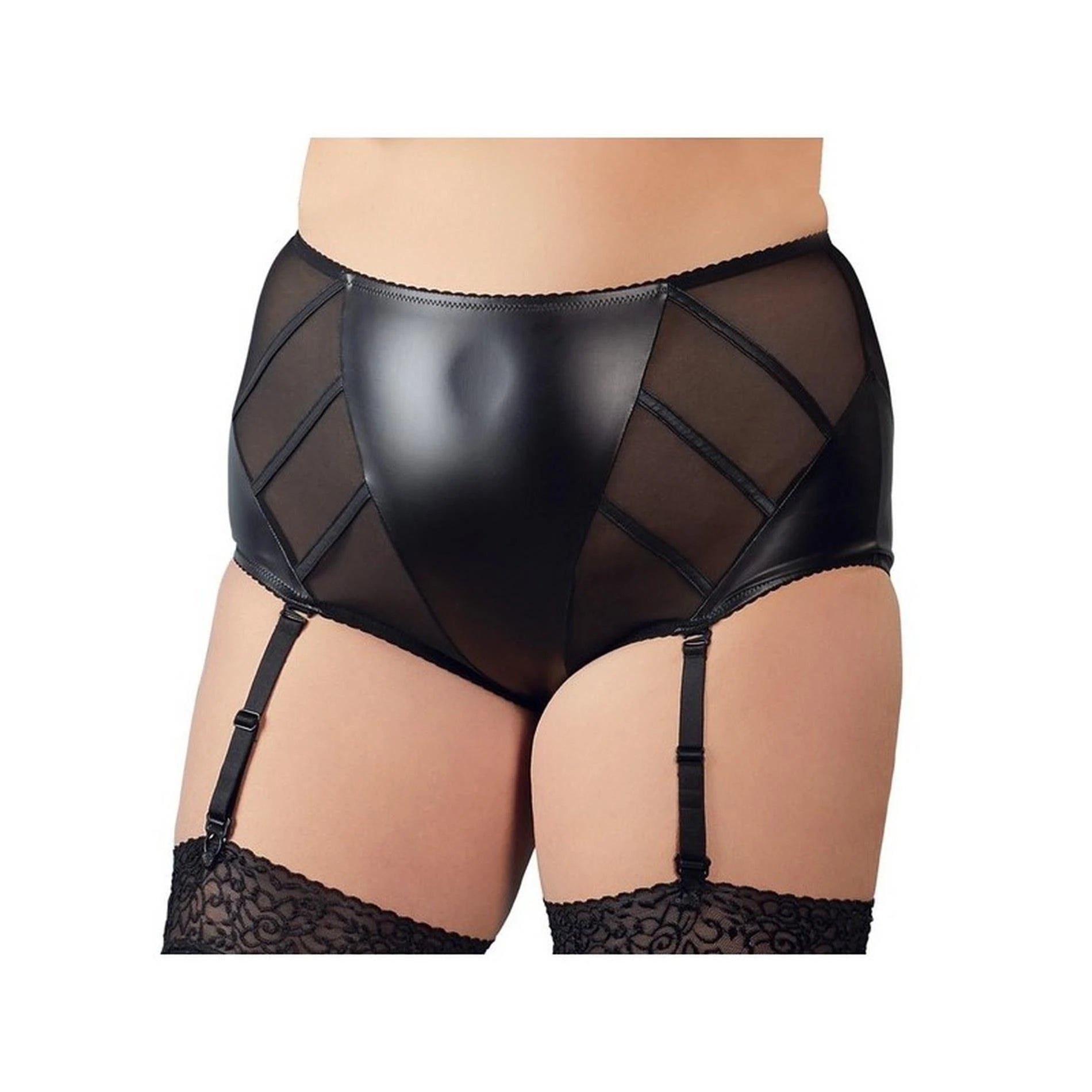 x2310716 Slips avec Bretelles - noir {} 2XL