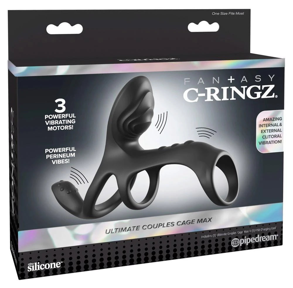 Couple de FCR Cage Max Noire