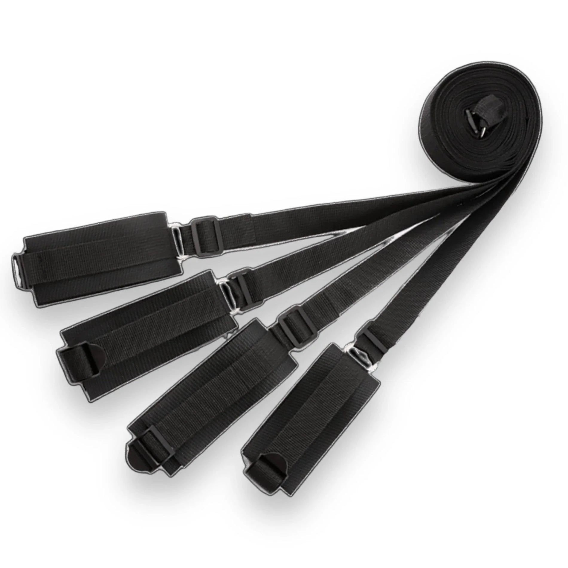 Power Escorts - BR243 - Bed Restraint Bondage Set BDSM - Big Color Box