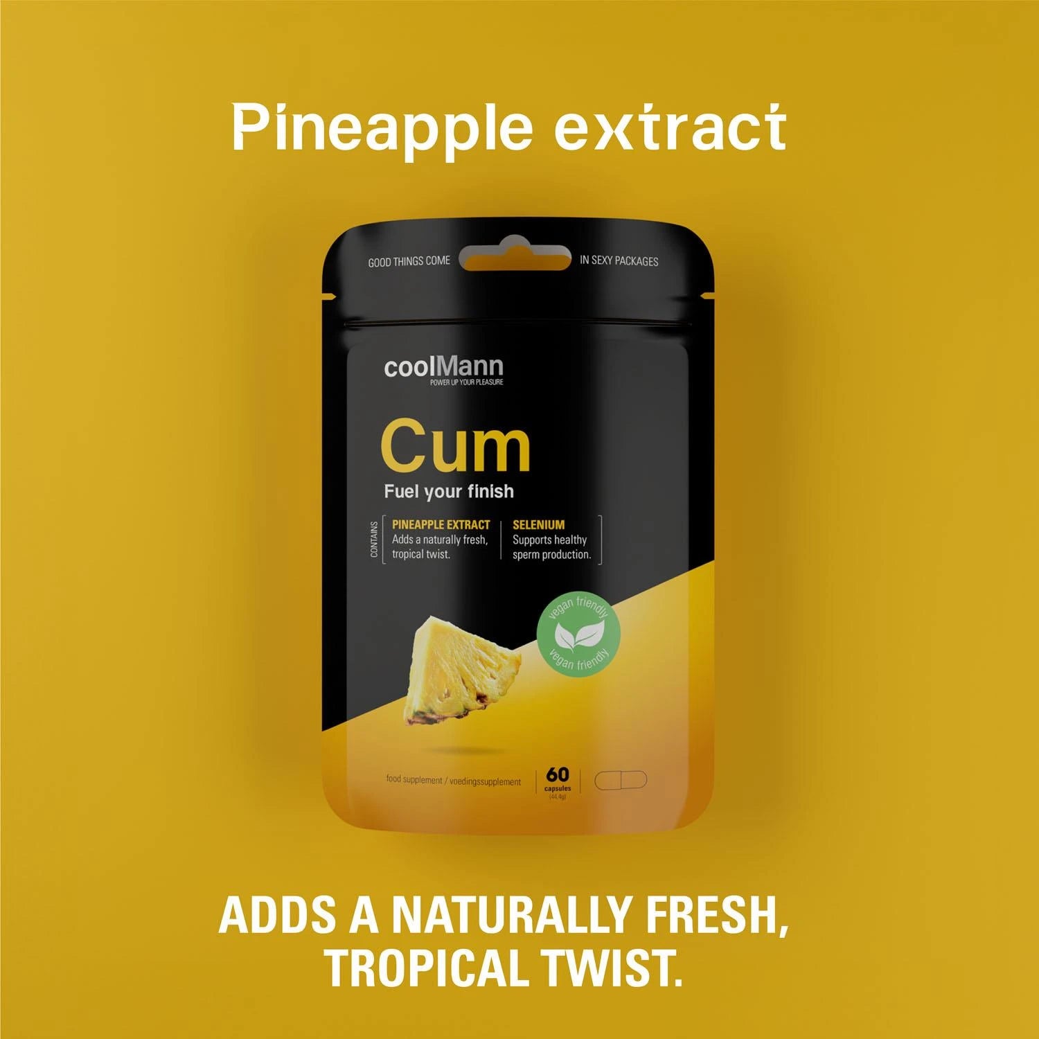 CoolMann CUM - 60 gélules