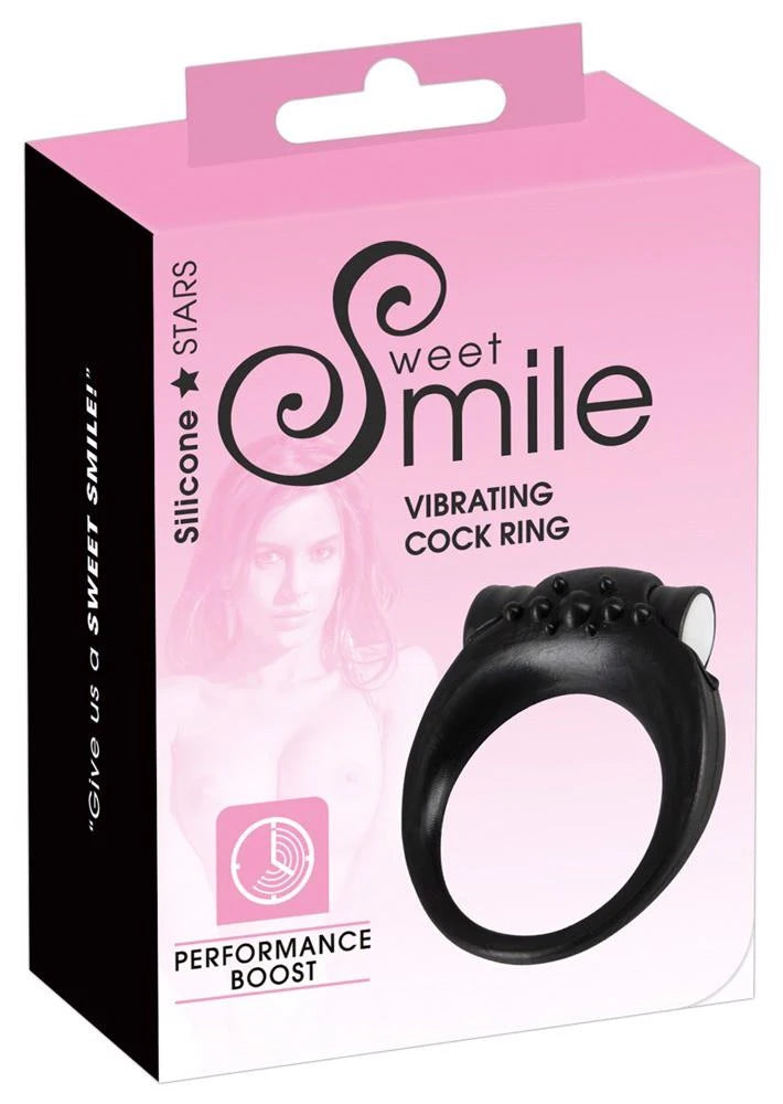 Sweet Smile Vibrating Cock Ring
