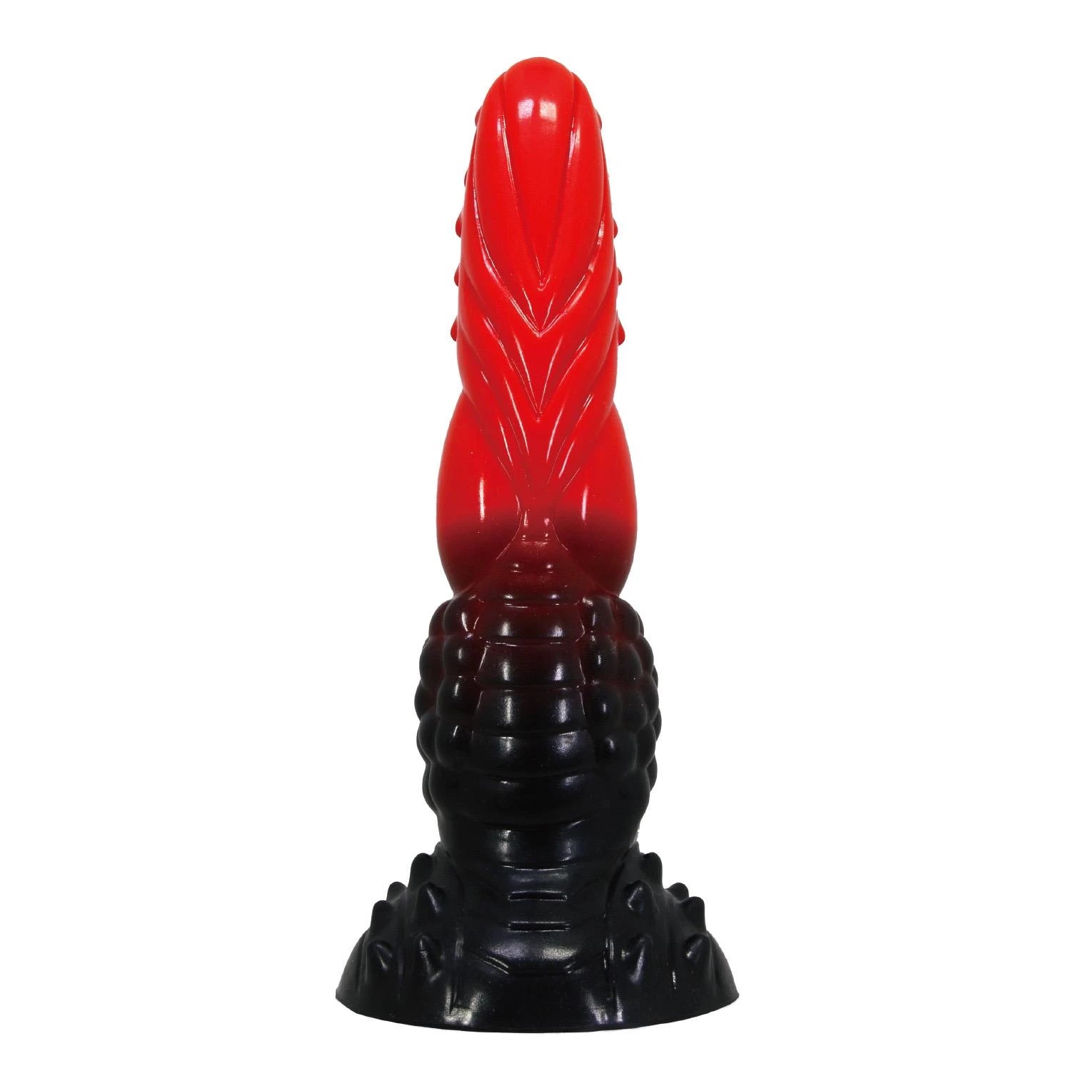 Power Monsters Fire Dragon – Godemichet en silicone Monstres ondulés 24,5 cm