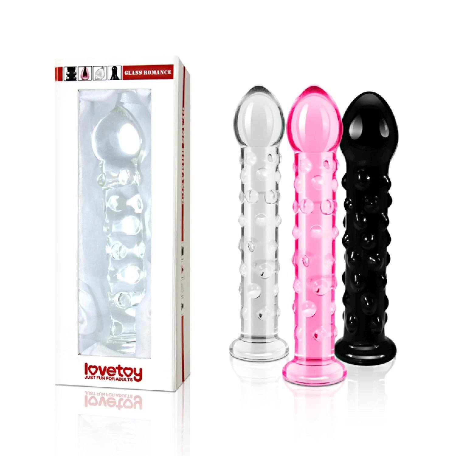 7″ Glass Romance Black